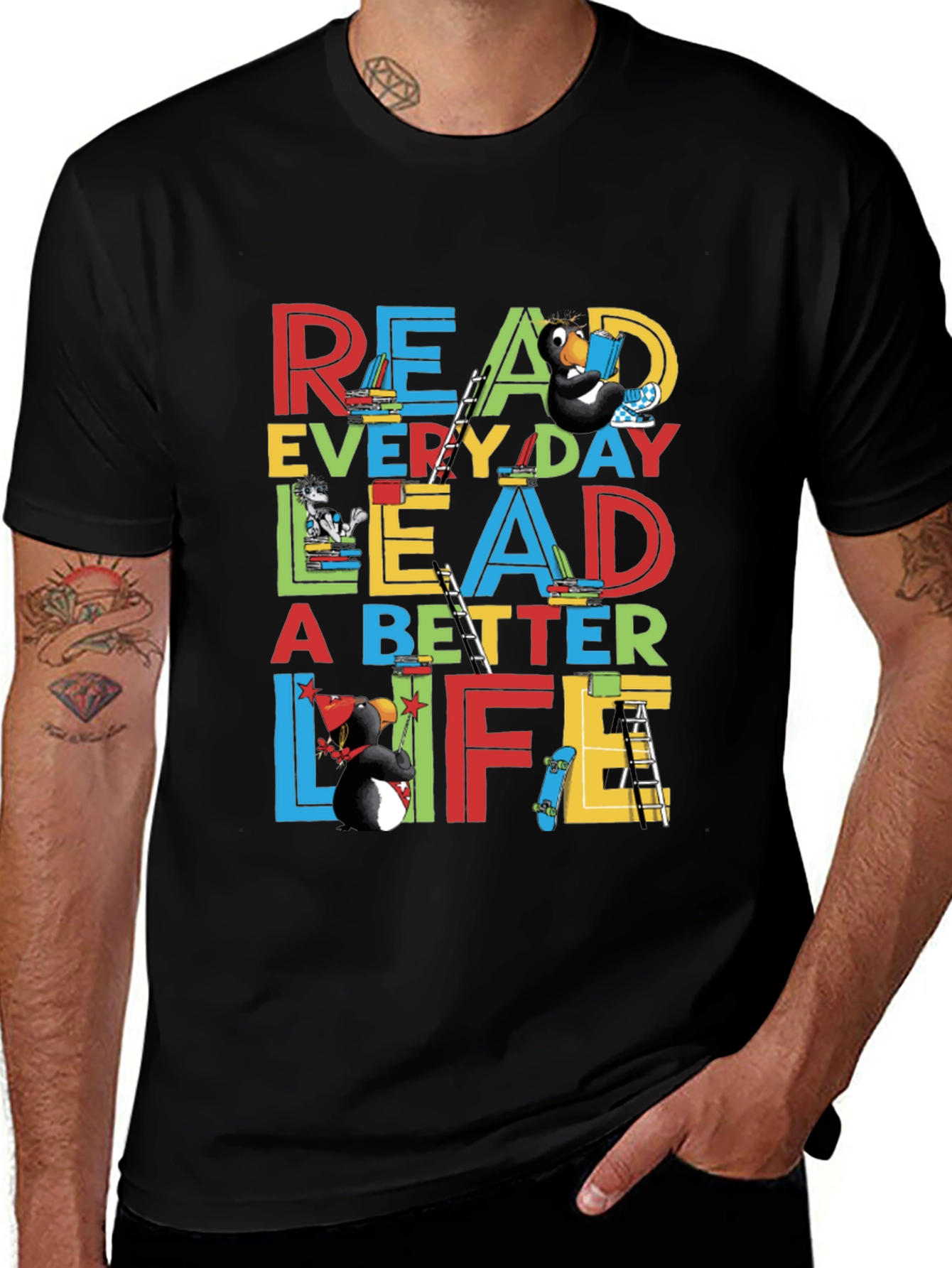 Variant 12 of Read Every Day T-Shirt