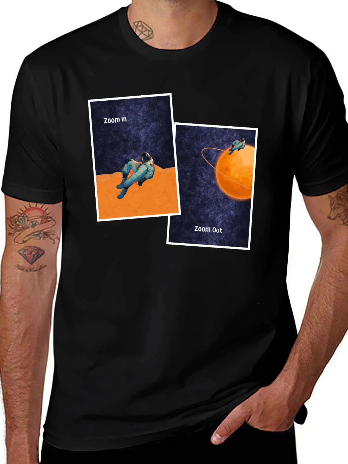Variant 21 of Astronaut Zoom T-Shirt