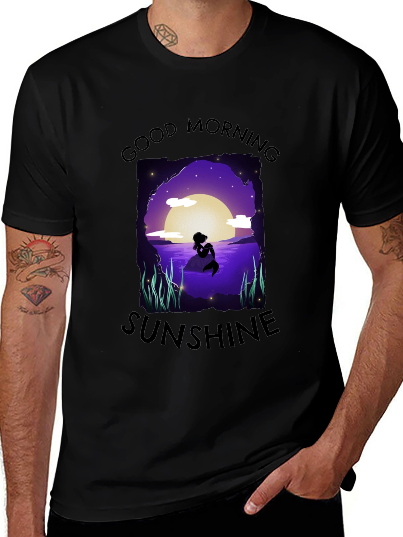 Variant 28 of Good Morning Sunshine Mermaid T-Shirt
