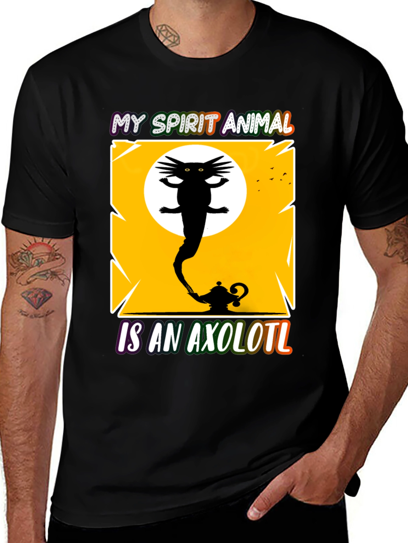Variant 24 of My Spirit Animal is an Axolotl T-Shirt