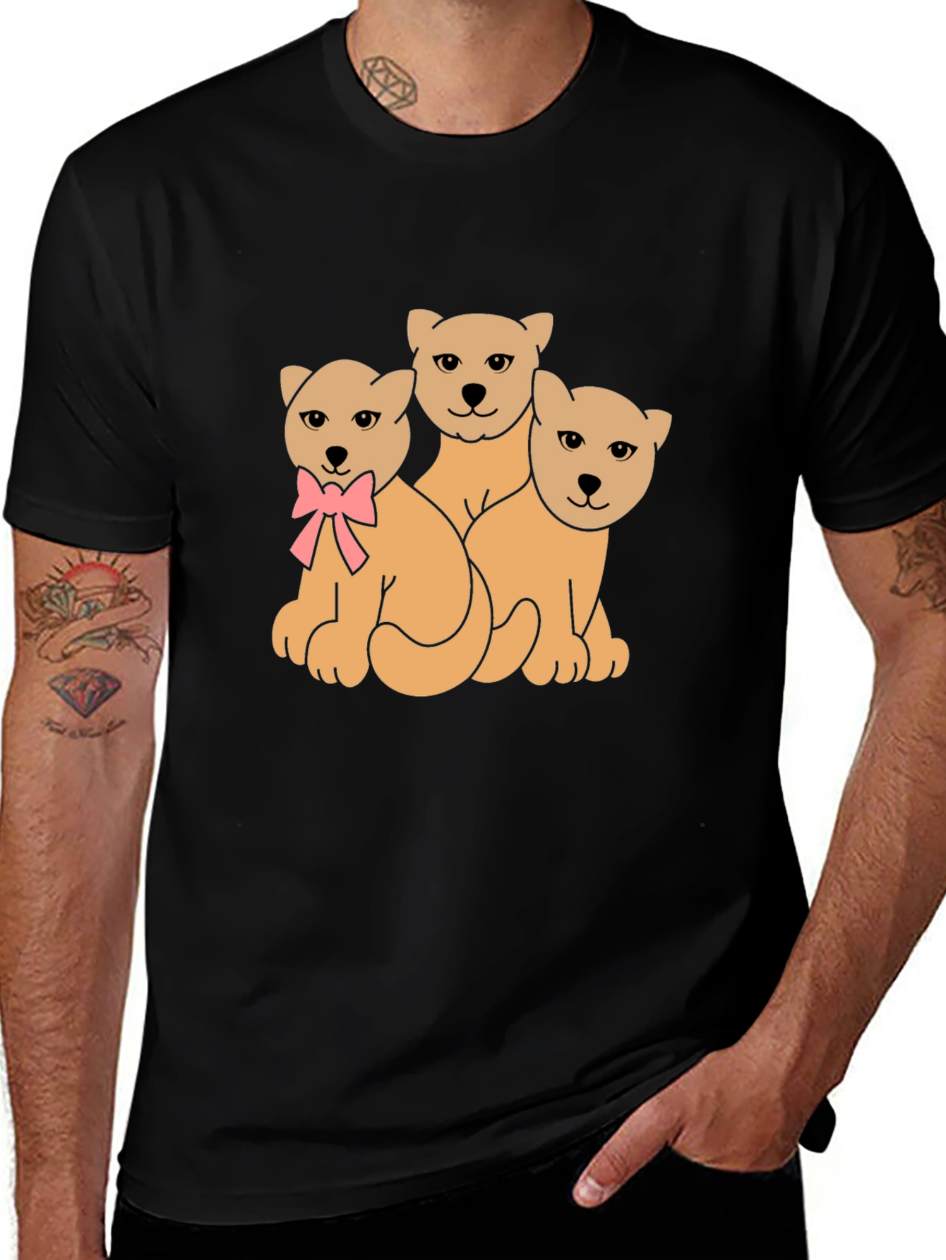 Variant 19 of Cute Cubs Graphic Tee