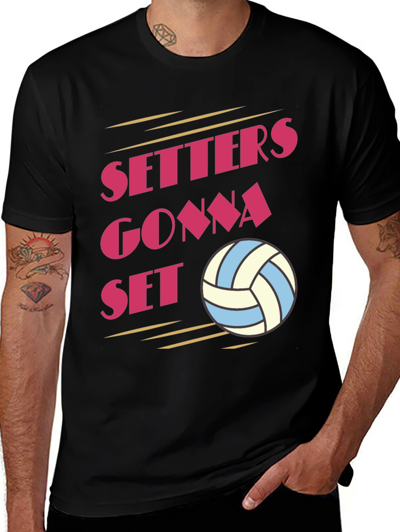 Setters Gonna Set Volleyball T-Shirt