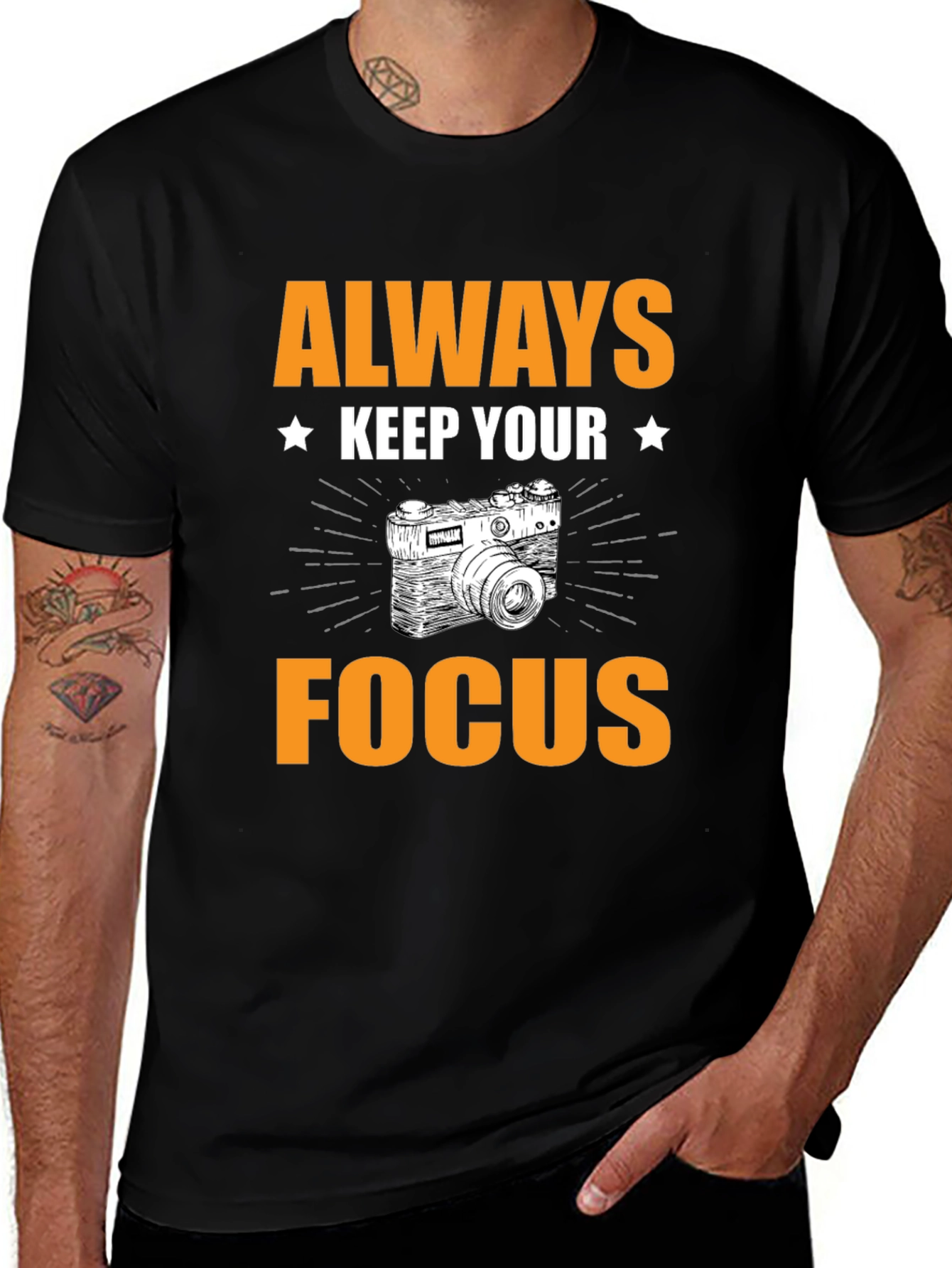 Variant 6 of Always Keep Your Focus T-Shirt