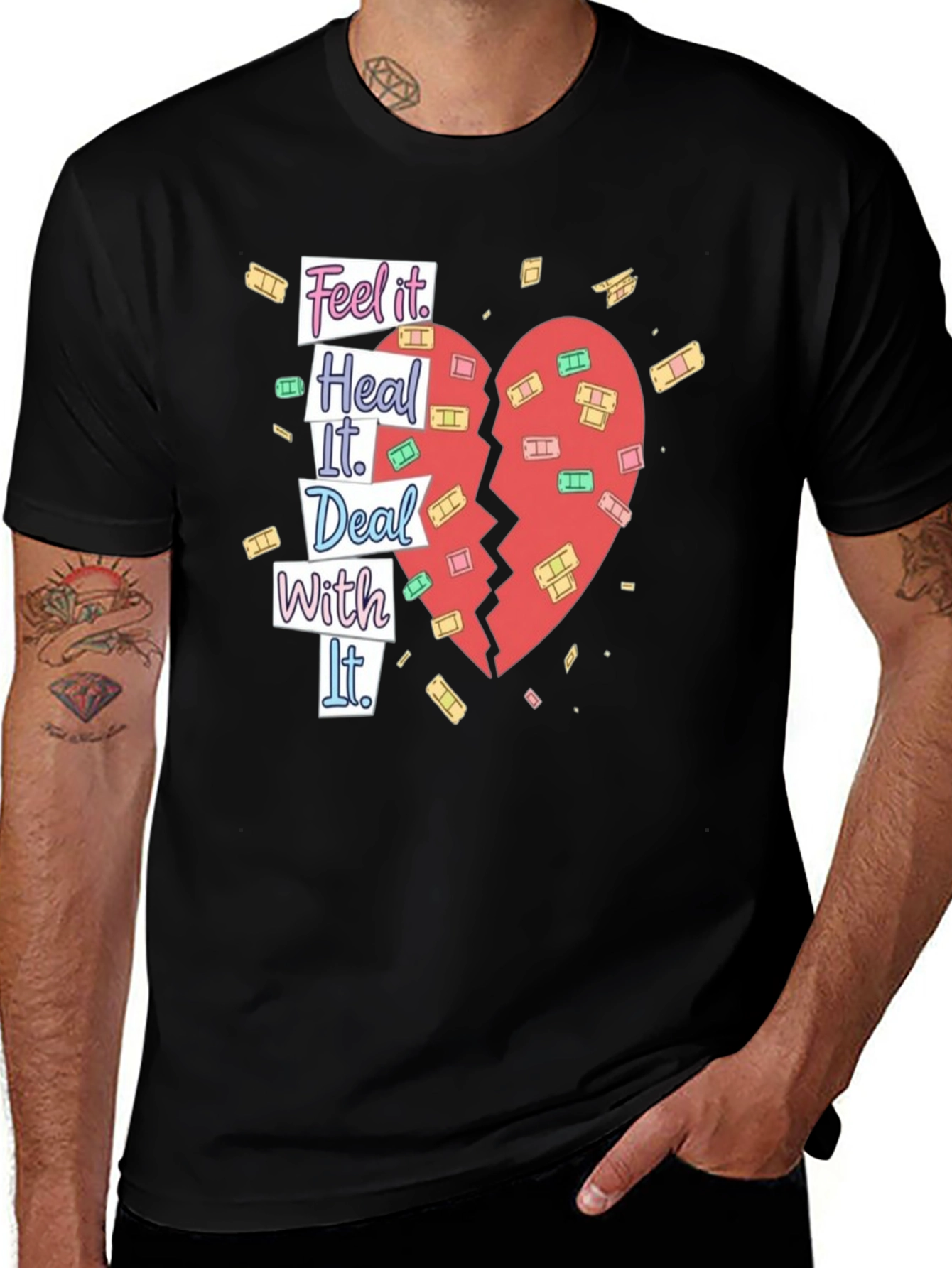 Variant 20 of Feel it Heal it Graphic Tee