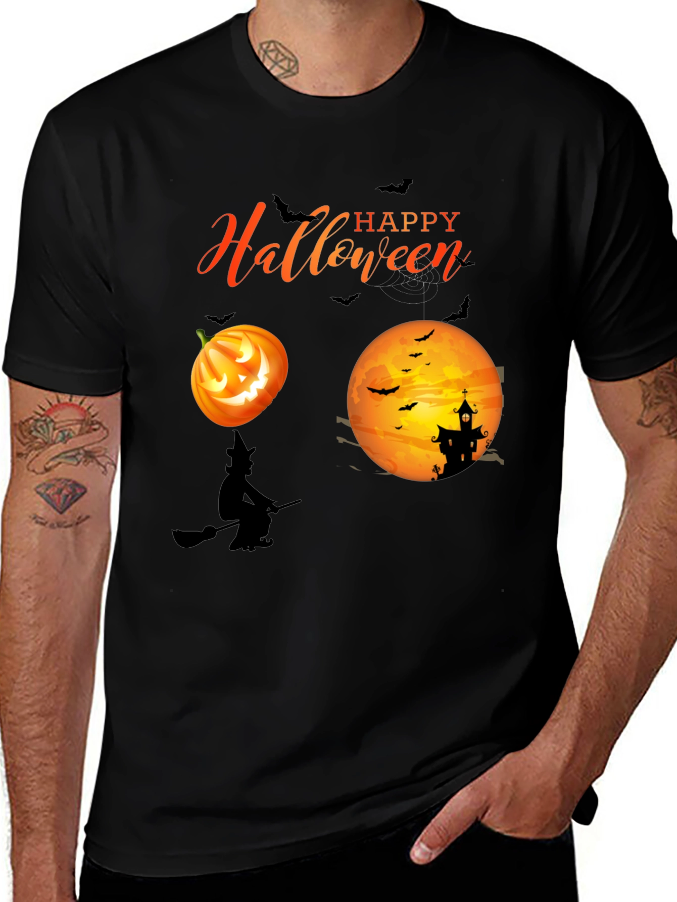 Halloween Graphic Tee - Spooky Season Shirt