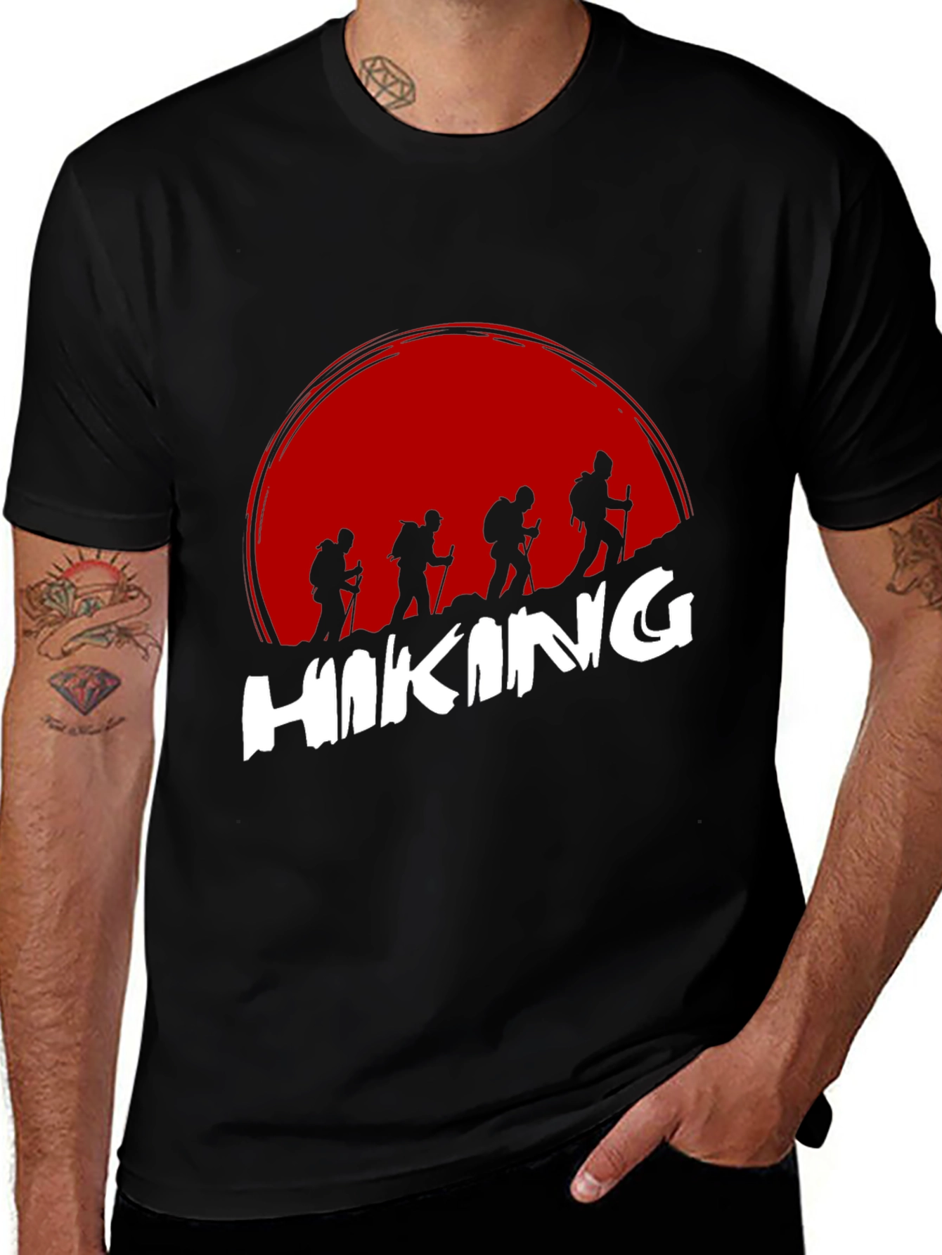 Variant 30 of Hiking Graphic Tee - Adventure Ready Comfort