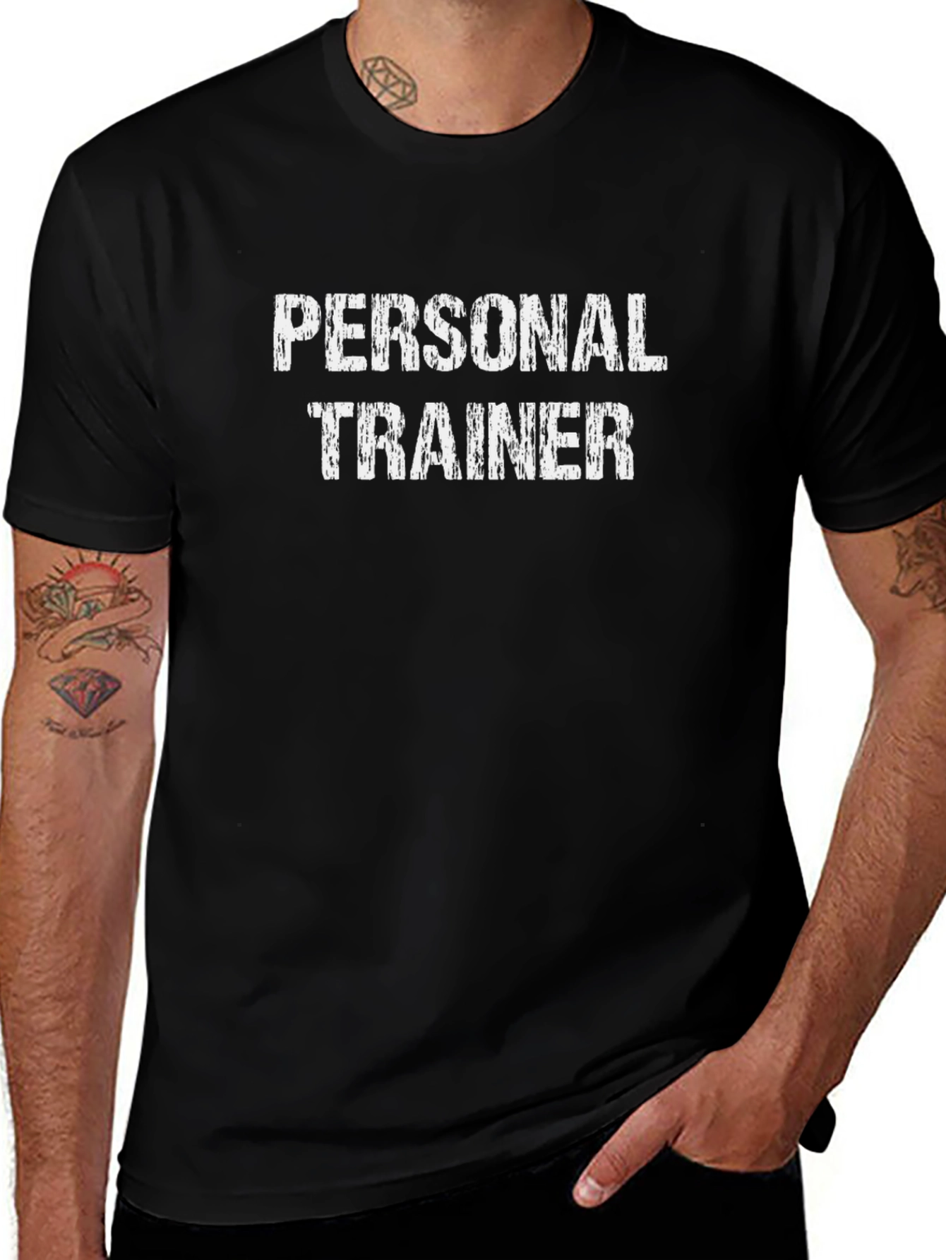 Personal Trainer Graphic Tee - Fitness Instructor T-Shirt