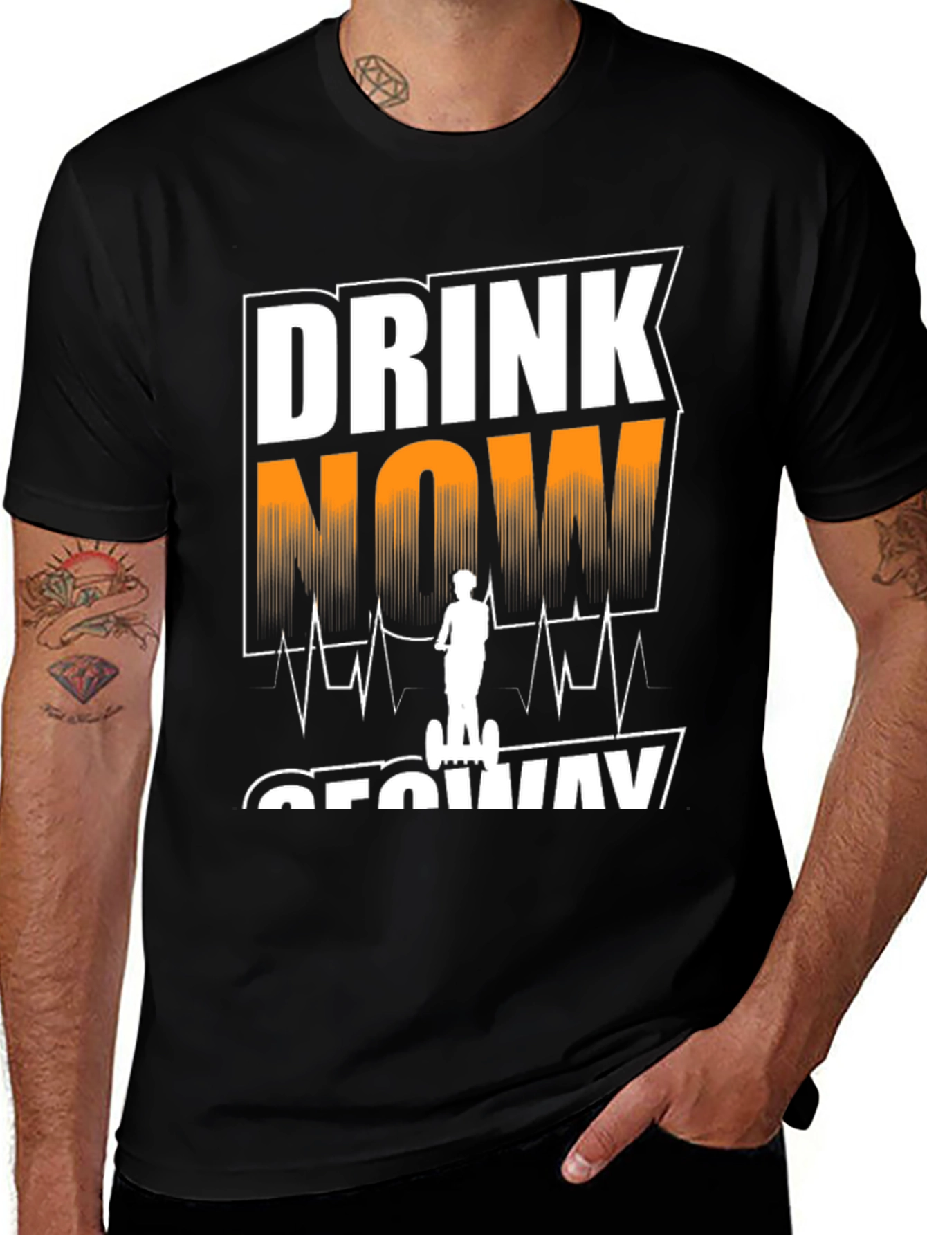 Variant 18 of Drink Now Segway T-Shirt