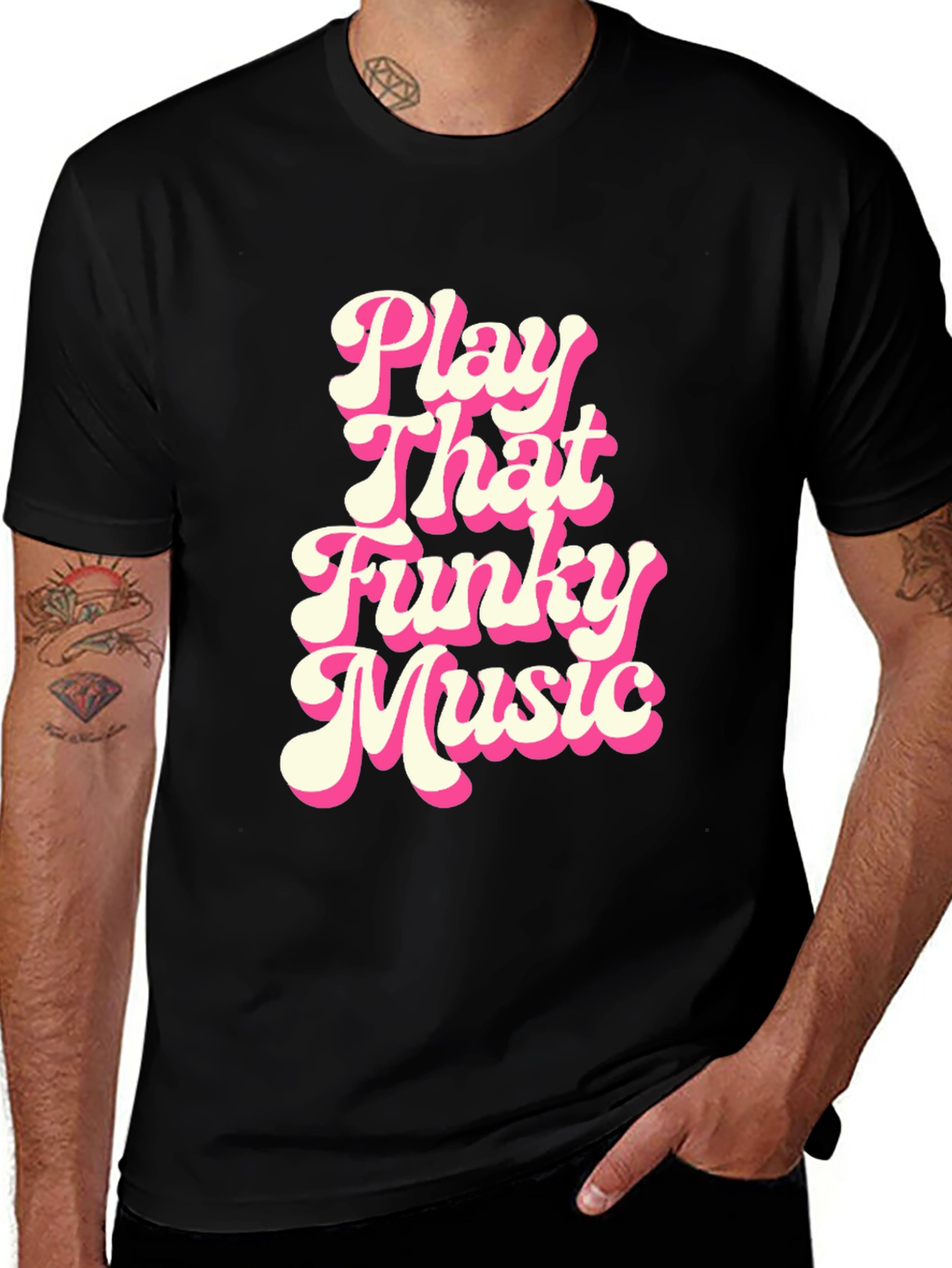 Variant 8 of Funky Music Graphic Tee