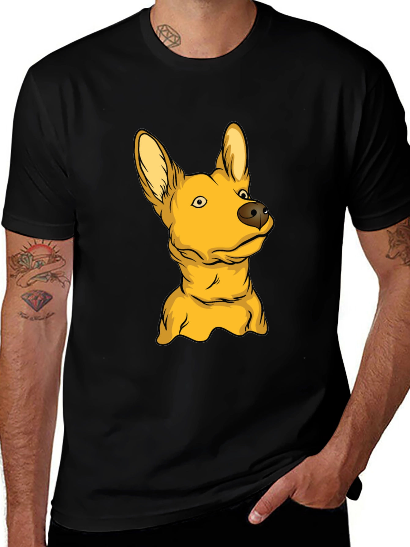 Variant 30 of Dog Graphic Tee - Novelty Pet Lover T-Shirt