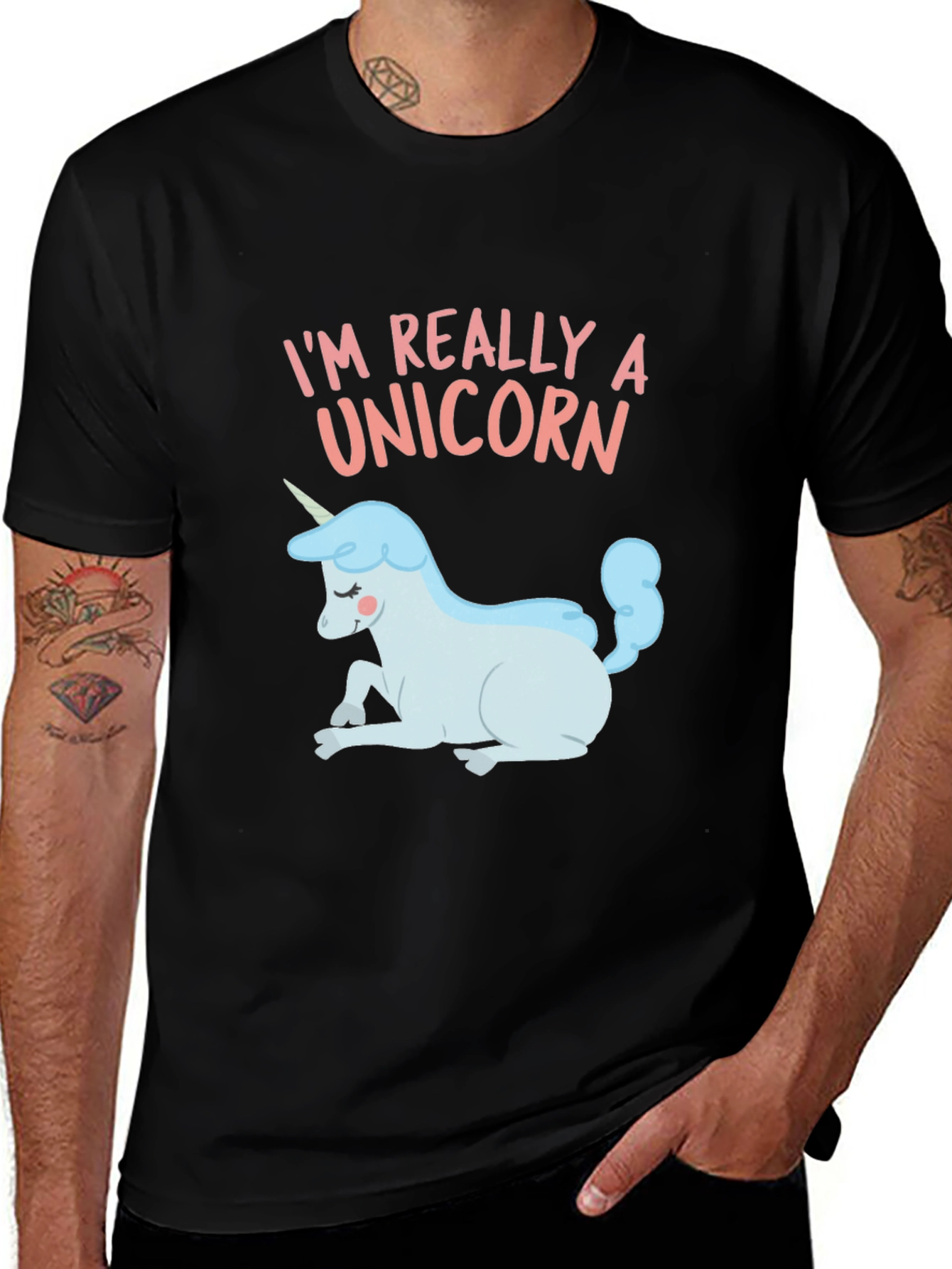 Variant 21 of Unicorn T-Shirt - I'm Really A Unicorn!