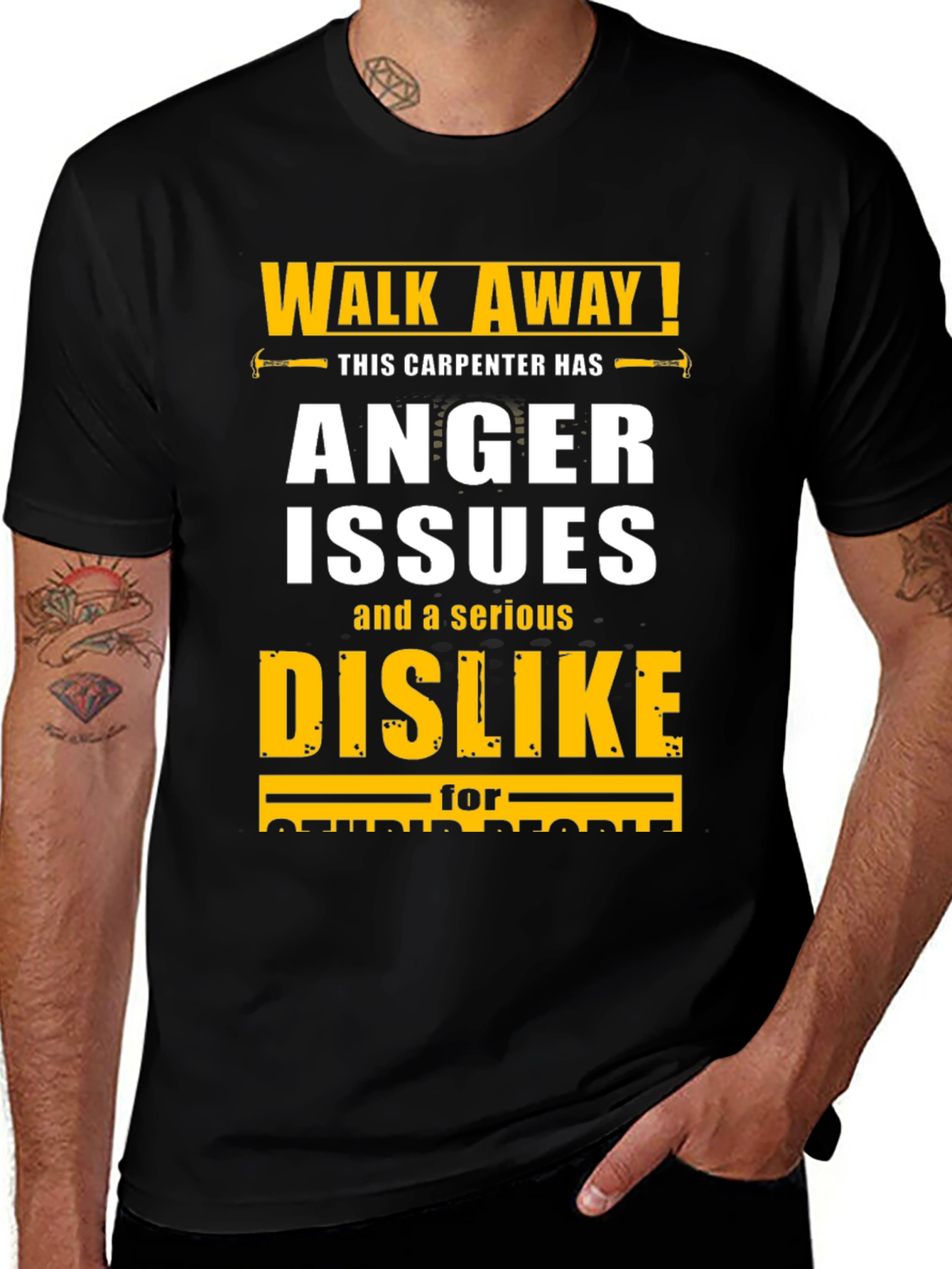 Variant 10 of Carpenter Anger Issues Graphic T-Shirt