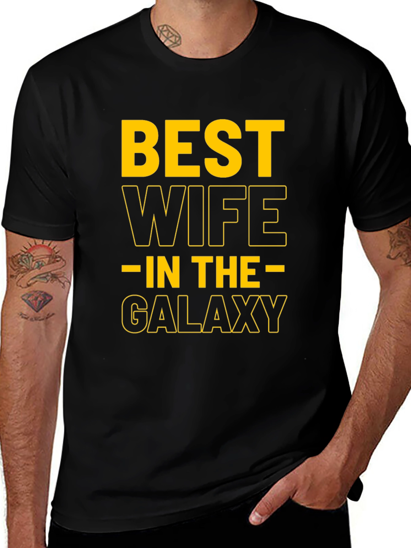 Variant 3 of Best Wife in the Galaxy Graphic Tee