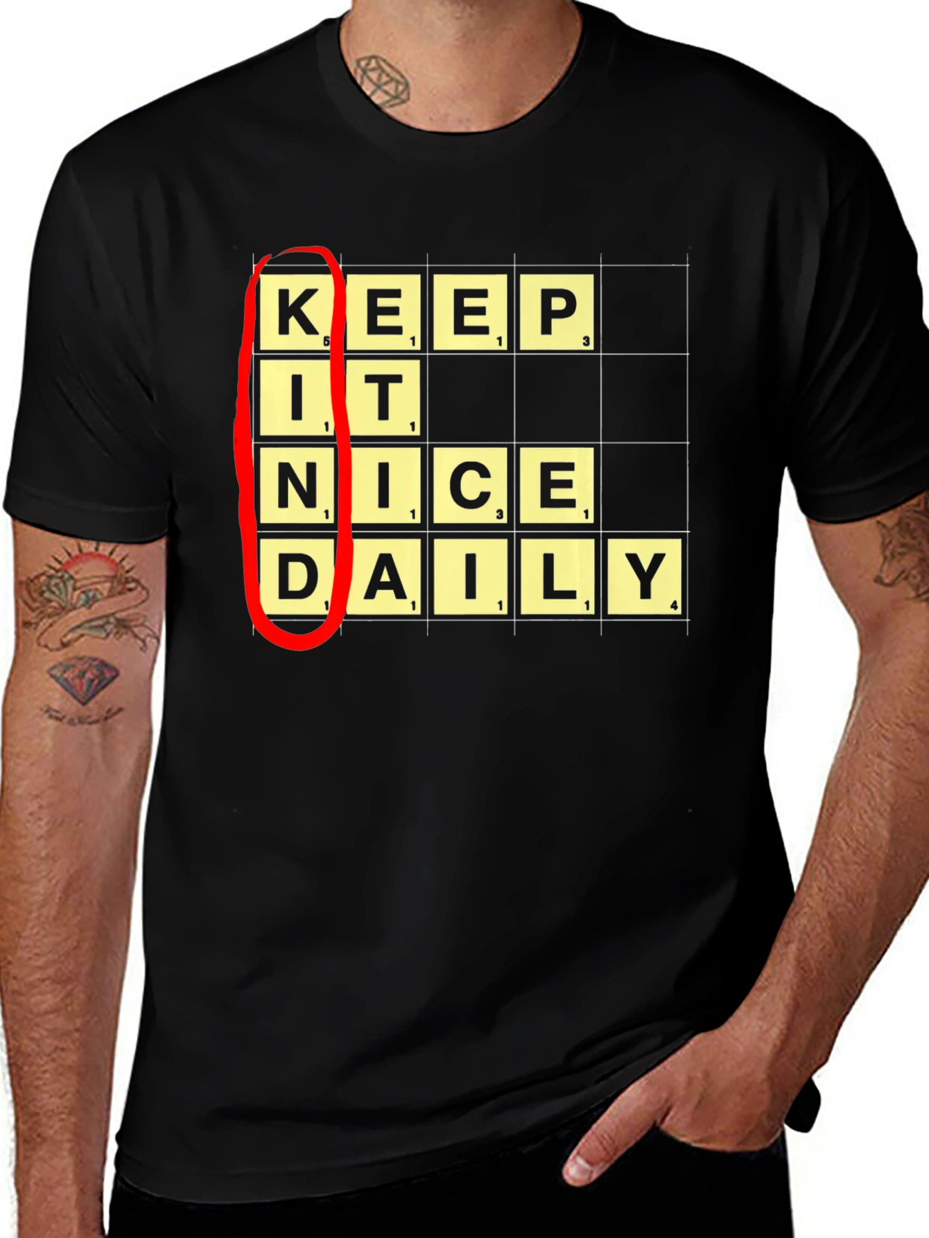 Variant 25 of Keep It Nice Daily T-Shirt