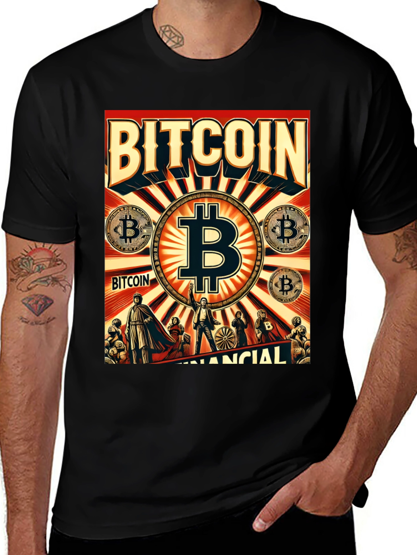 Bitcoin Revolution T-Shirt Crypto Investor Tee