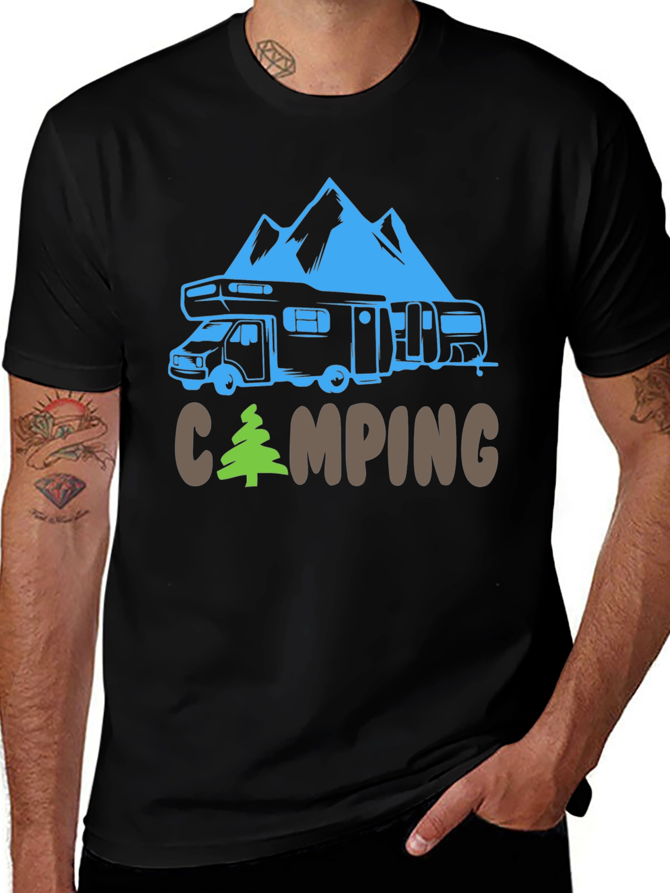 Variant 27 of Camping RV Adventure T-Shirt
