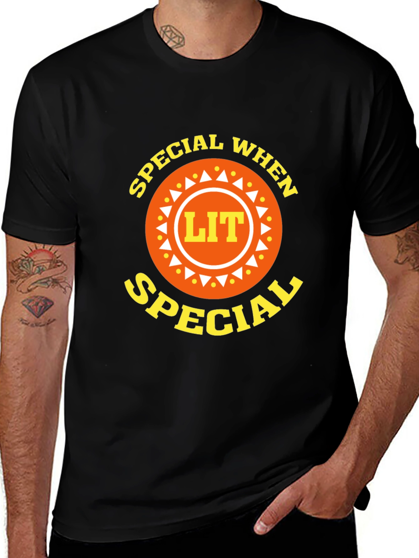 Variant 18 of Special When Lit T-Shirt - Fun Graphic Tee