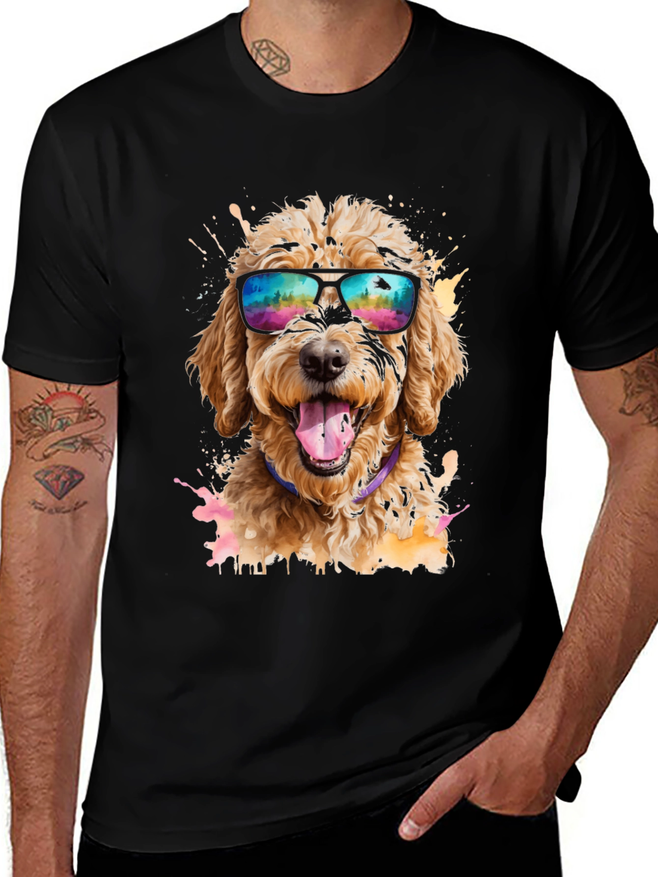 Variant 23 of Cool Dog Graphic Tee