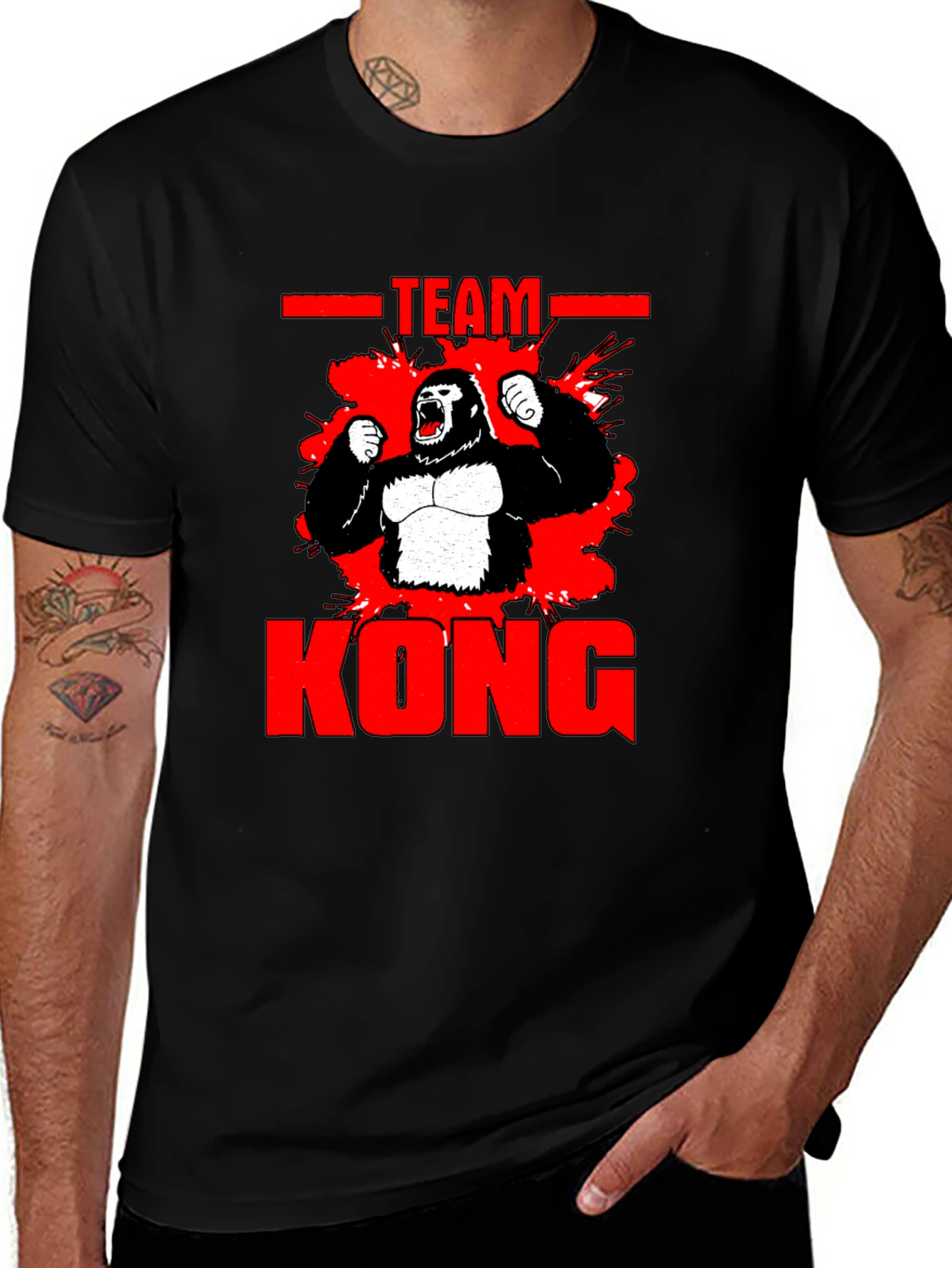 Team Kong Graphic Tee - Black