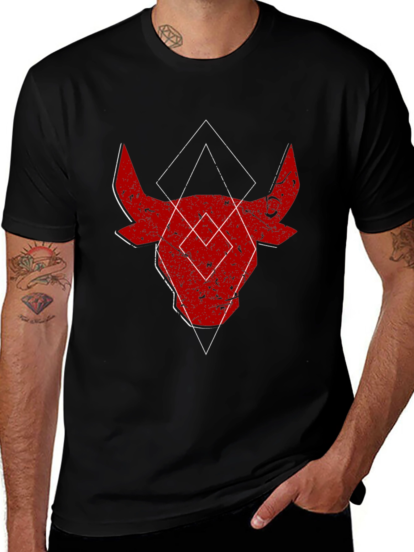 Variant 6 of Red Bull Graphic Black T-Shirt