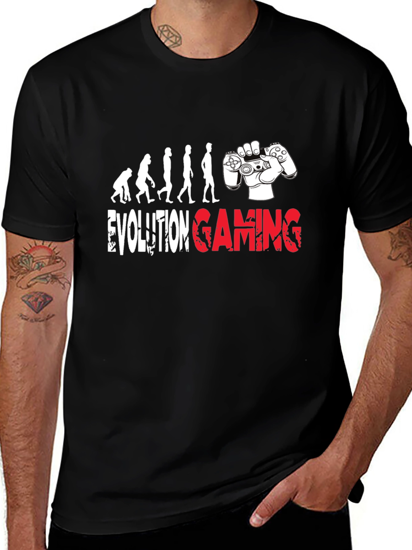 Variant 6 of Evolution Gaming T-Shirt - Gamer Apparel