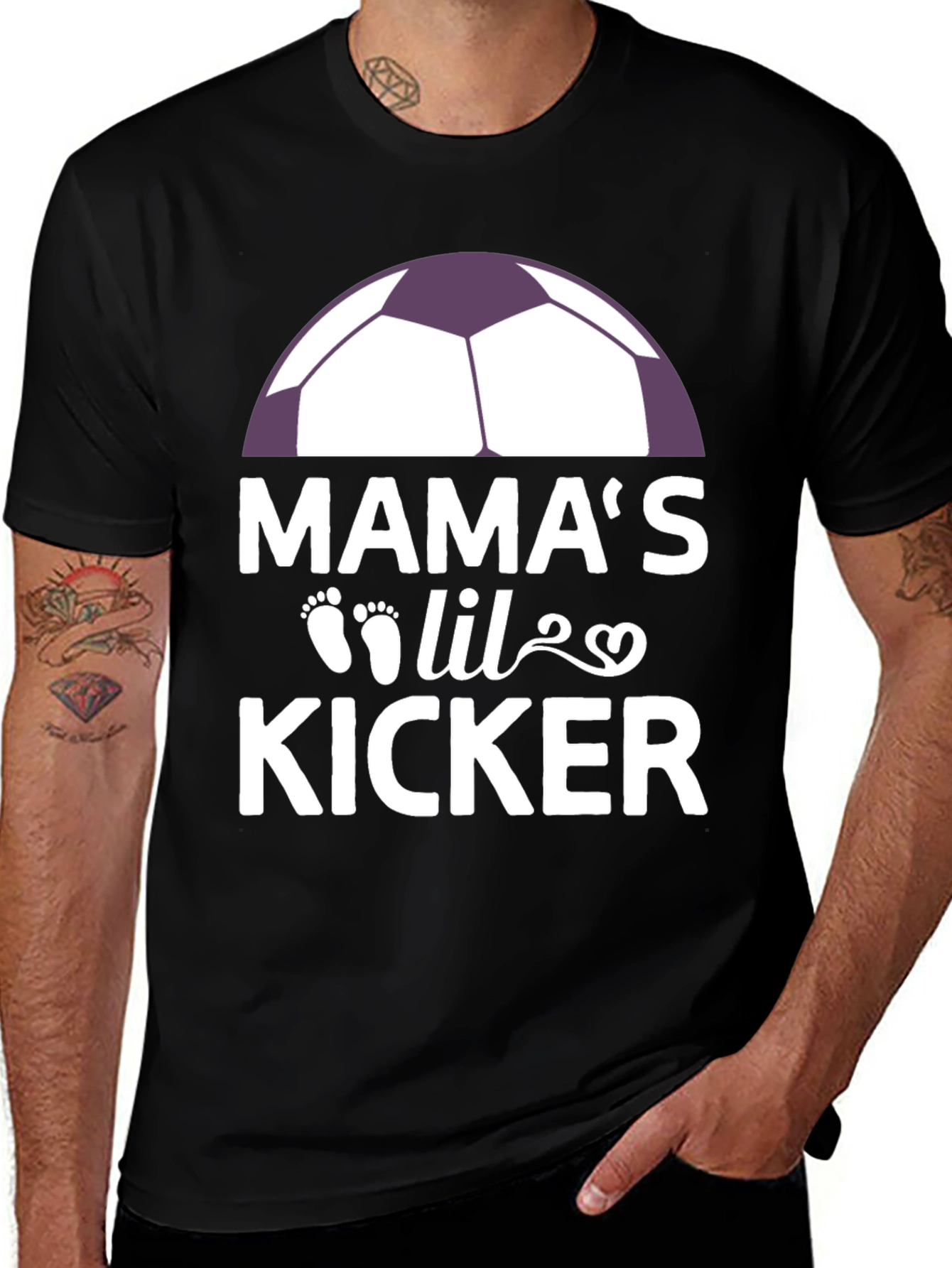 Variant 25 of Mama's Lil Kicker Soccer T-Shirt