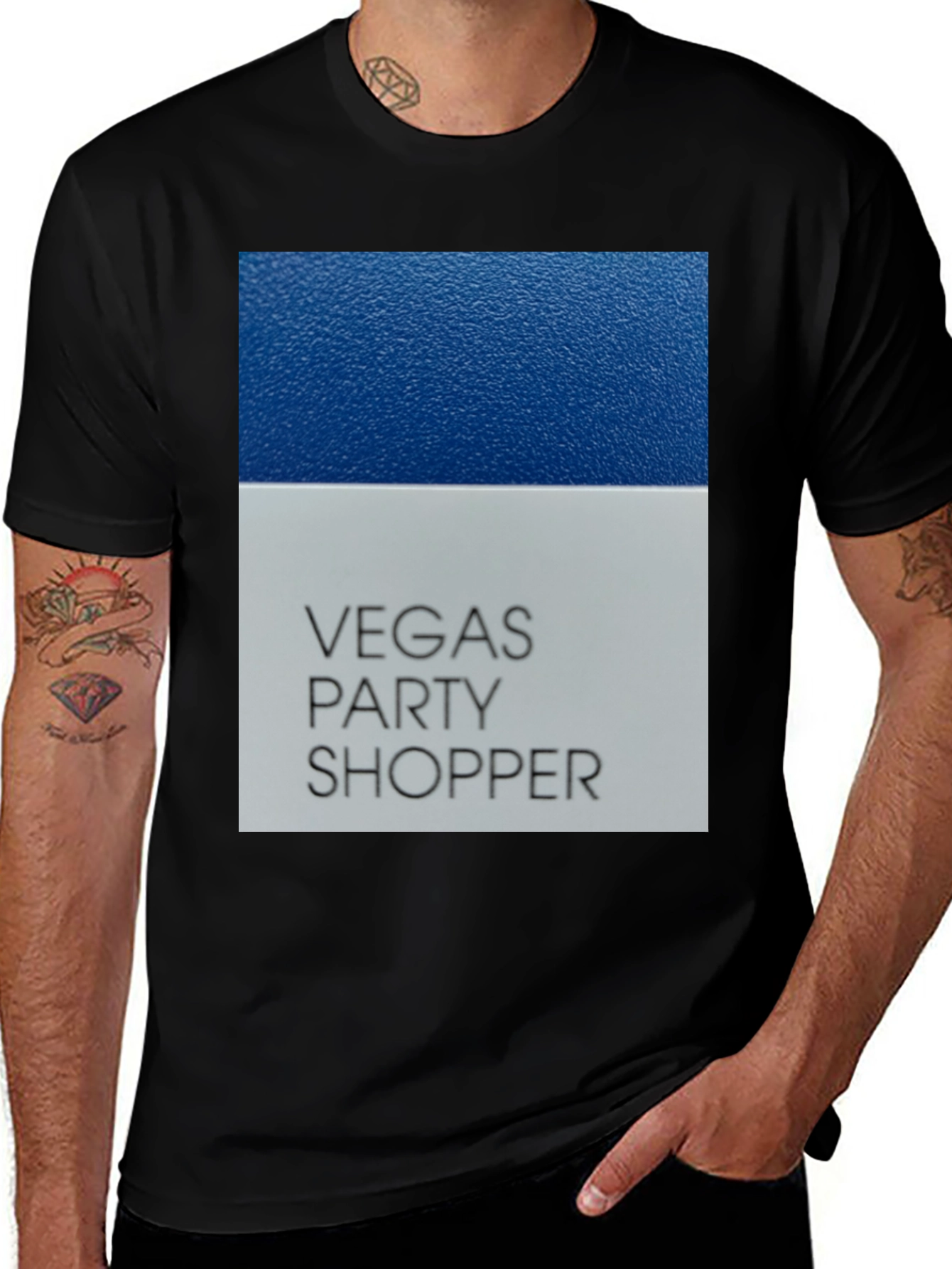 Vegas Party Shopper Graphic Tee