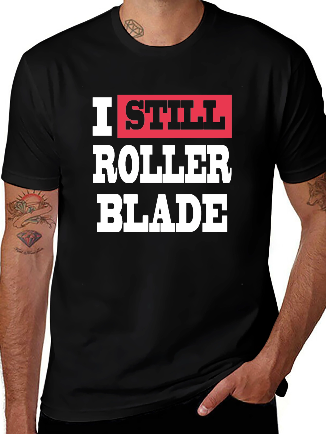 Variant 23 of I Still Roller Blade Graphic T-Shirt