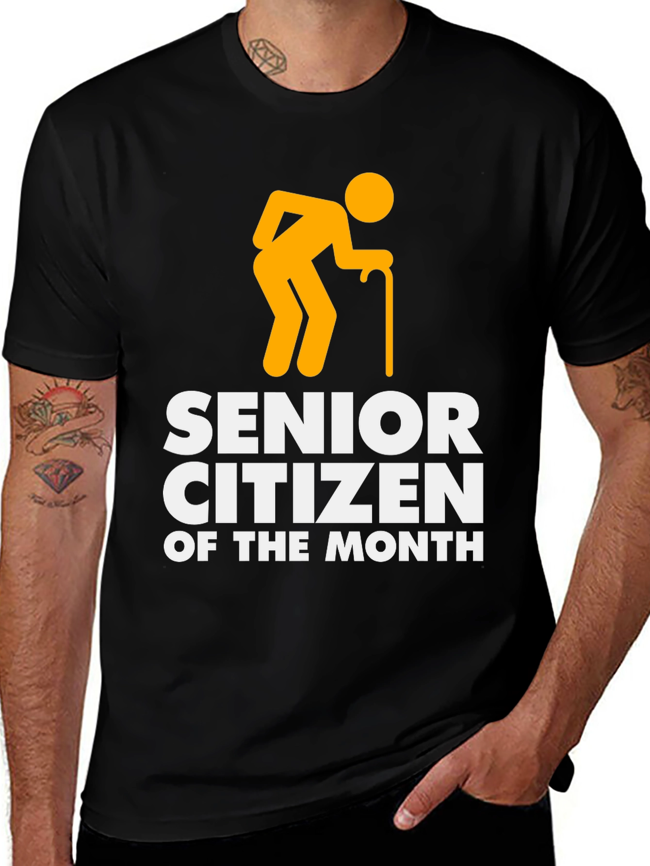 Variant 10 of Senior Citizen of the Month Graphic T-Shirt
