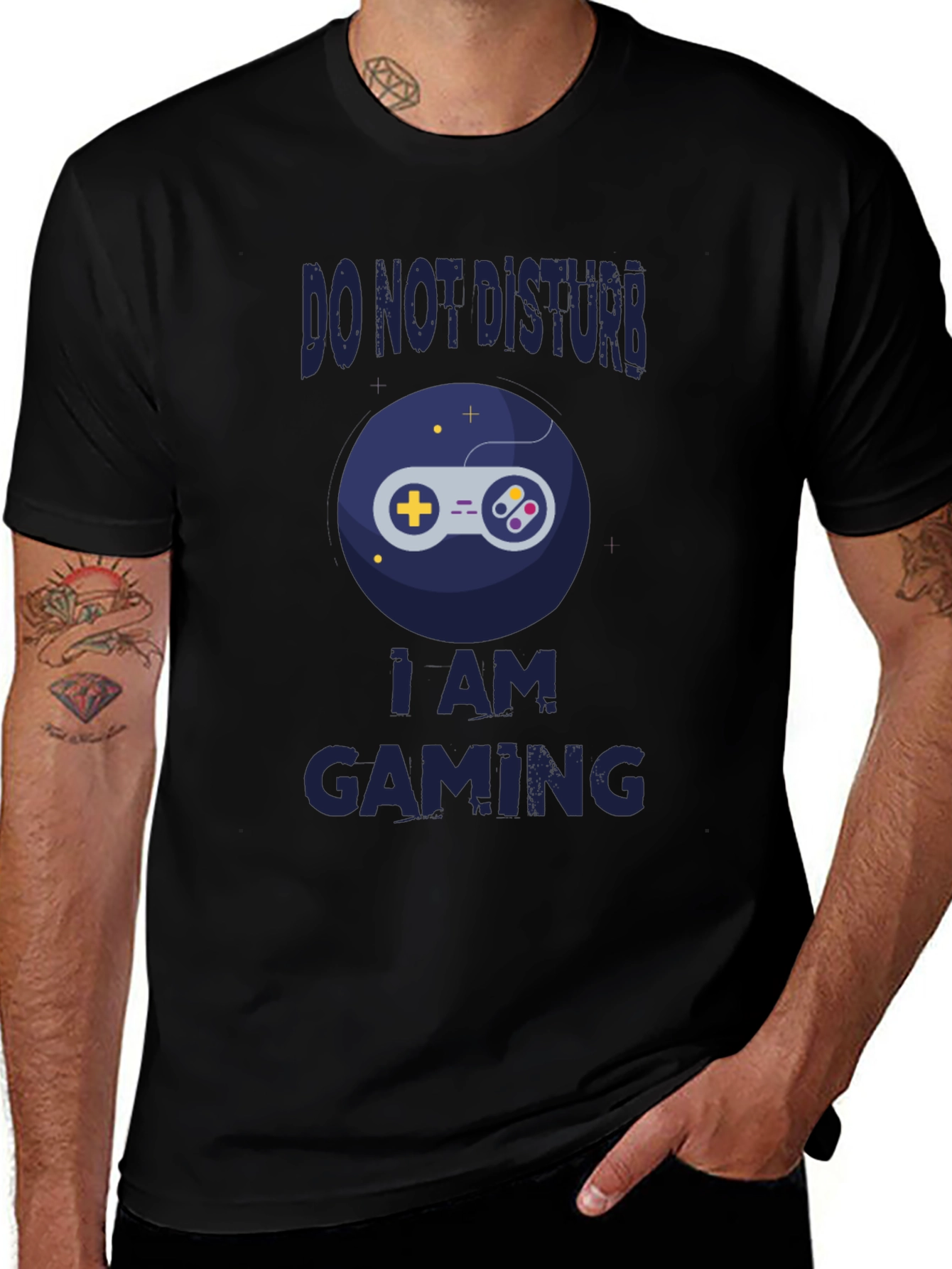 Variant 12 of Do Not Disturb I Am Gaming T-Shirt