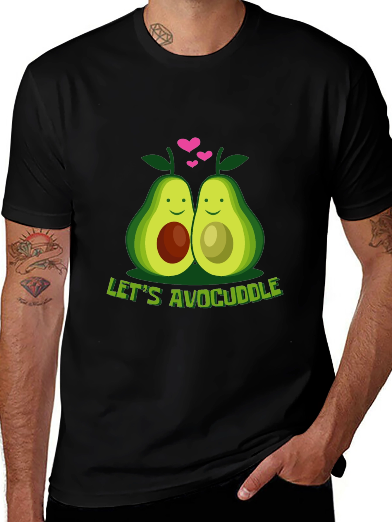 Variant 21 of Let's Avocuddle Graphic T-Shirt