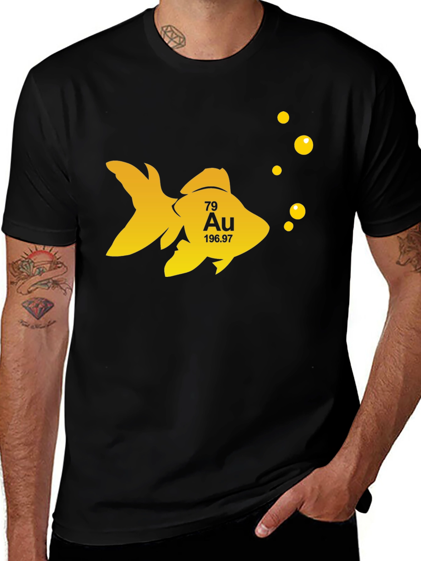 Goldfish Element Funny T-Shirt