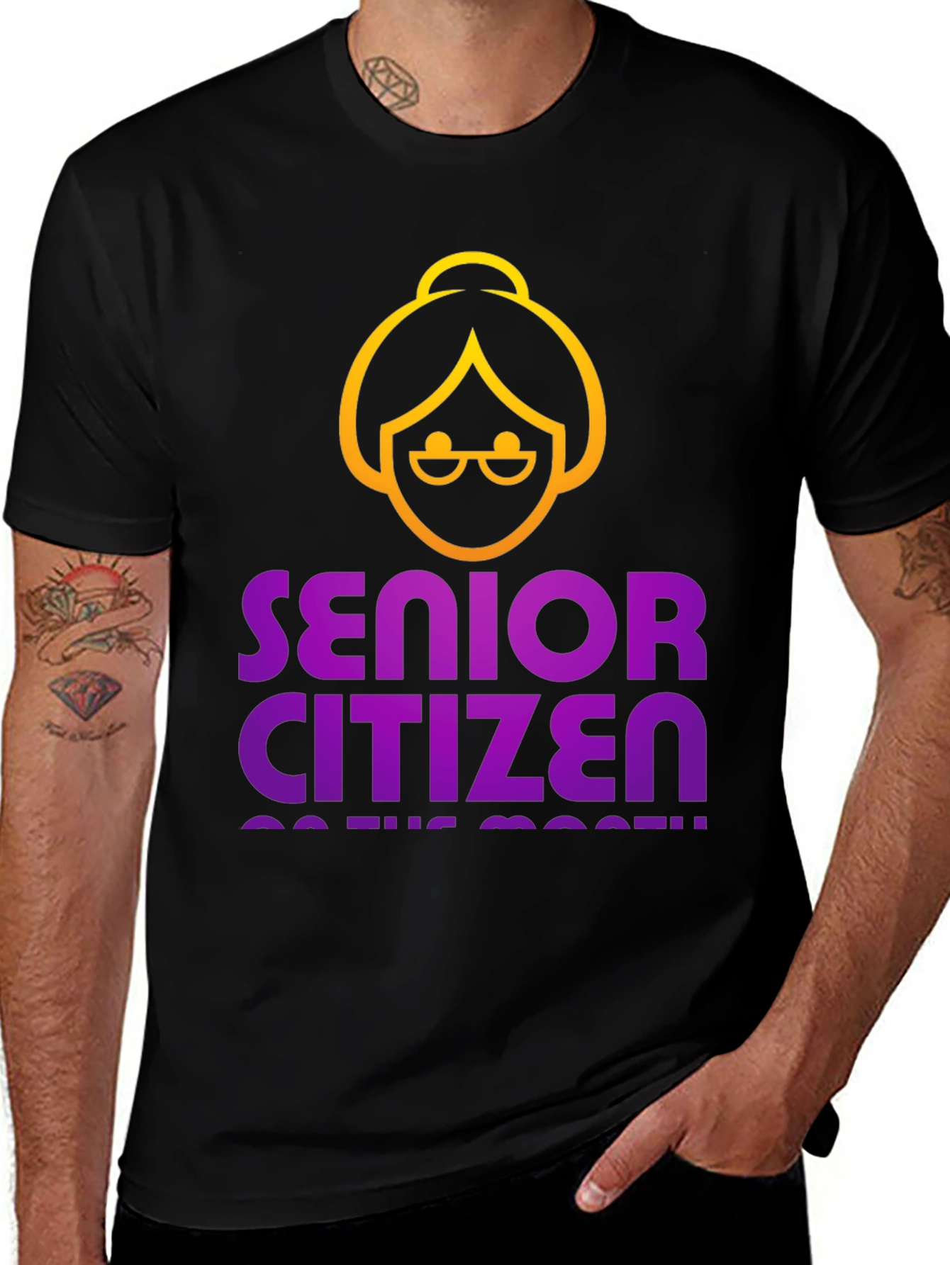 Variant 14 of Senior Citizen T-Shirt - Funny Grandma Design