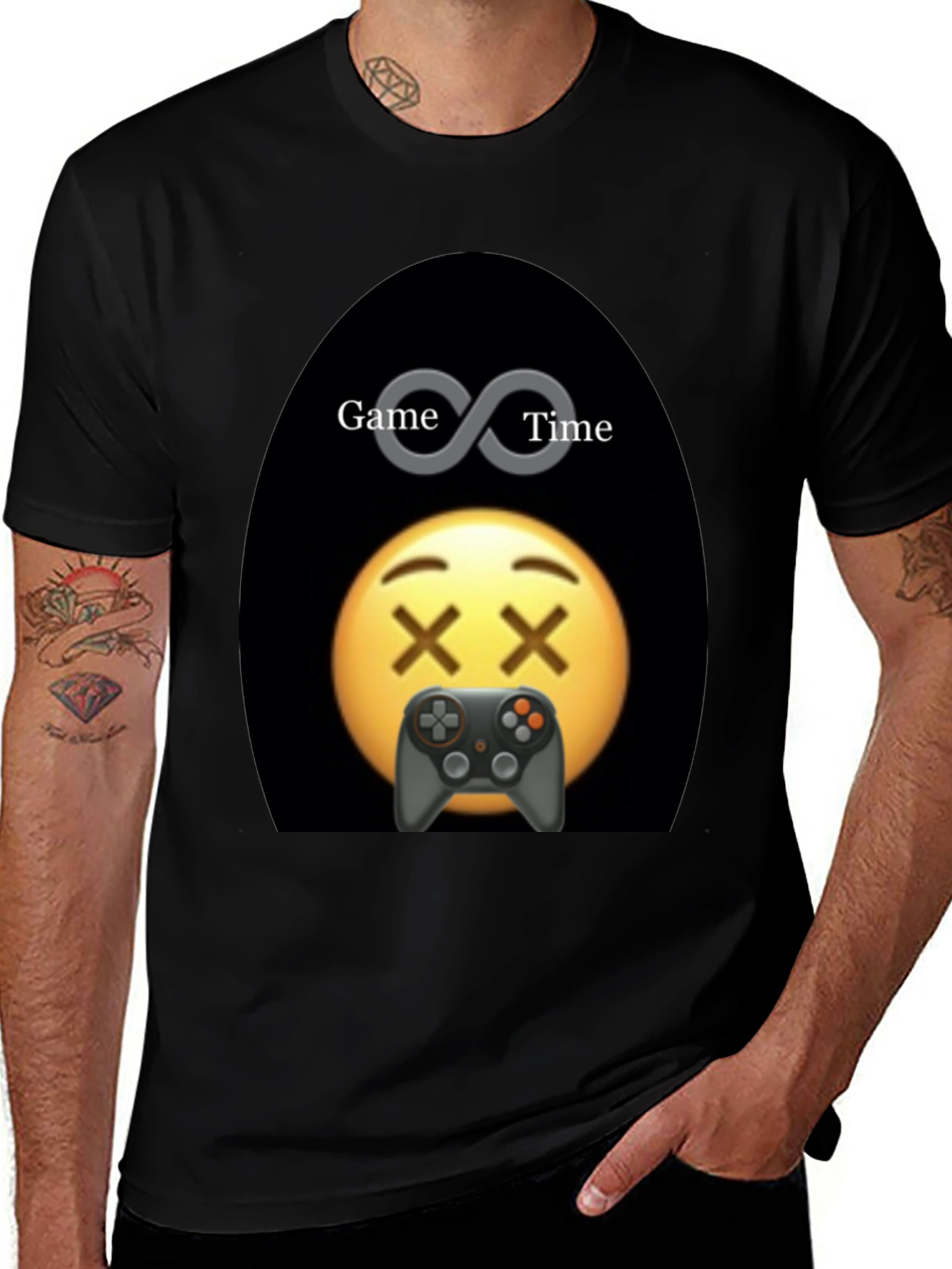 Game Time Emoji T-Shirt