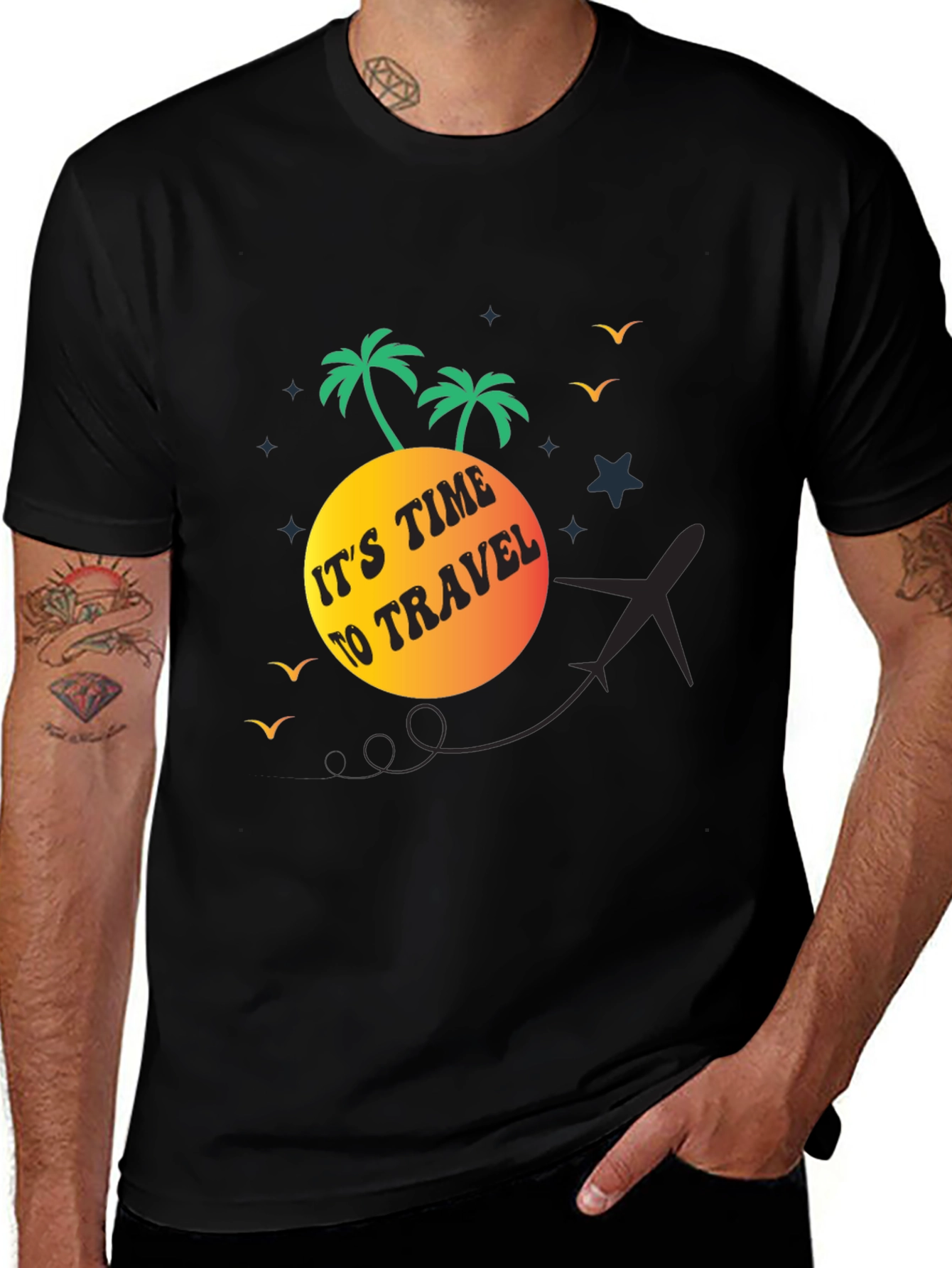 It's Time To Travel Graphic Tee
