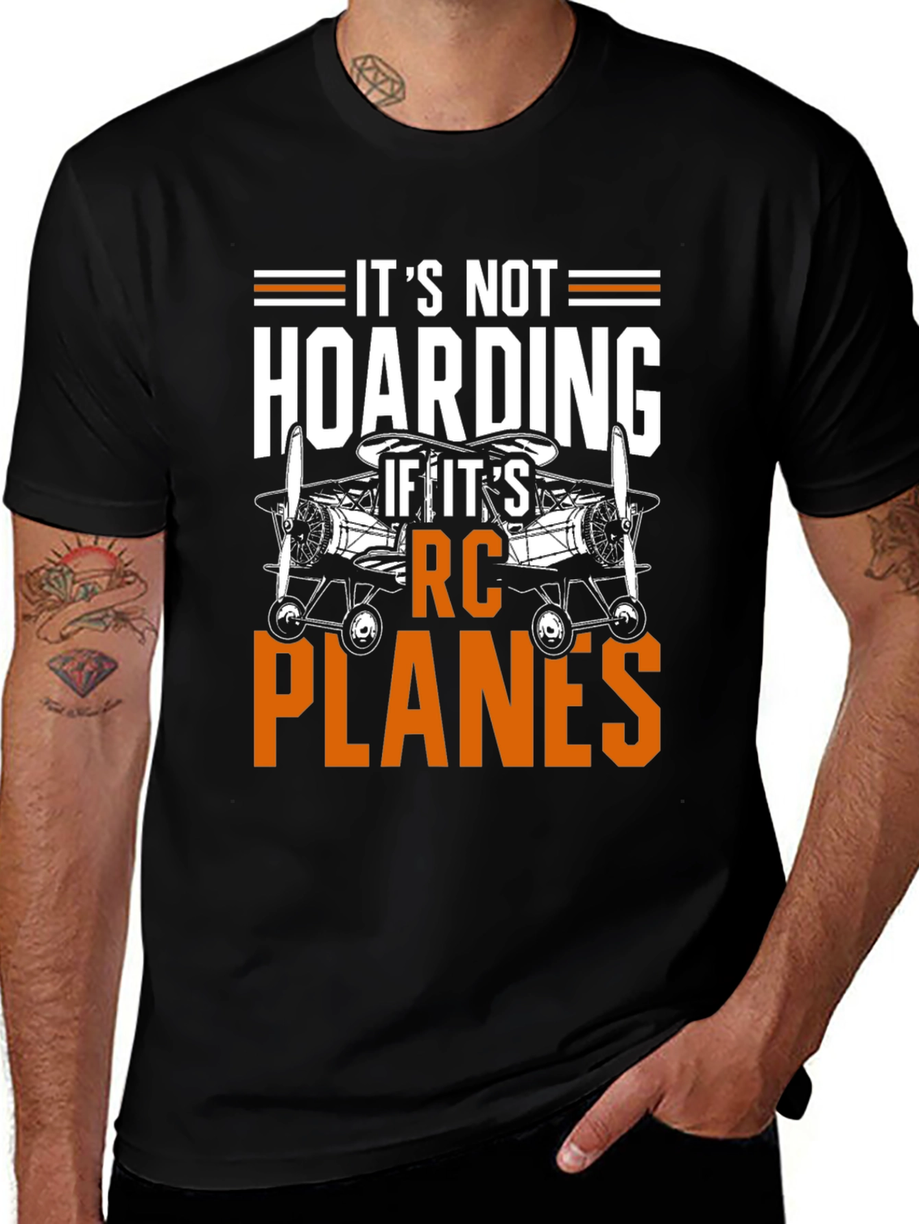 RC Planes T-Shirt - "It's Not Hoarding" Graphic Tee