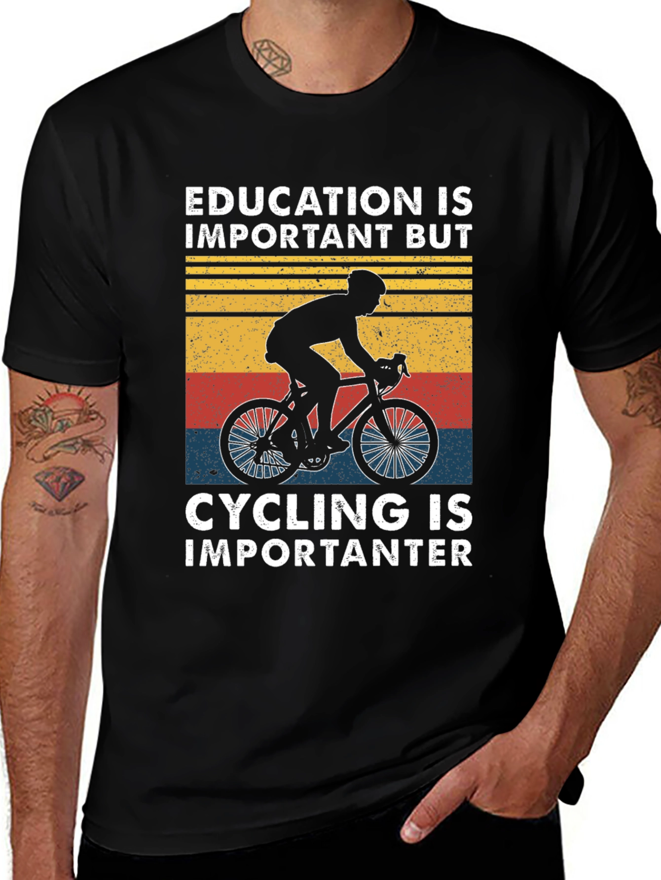 Variant 21 of Cycling Is Importanter T-Shirt