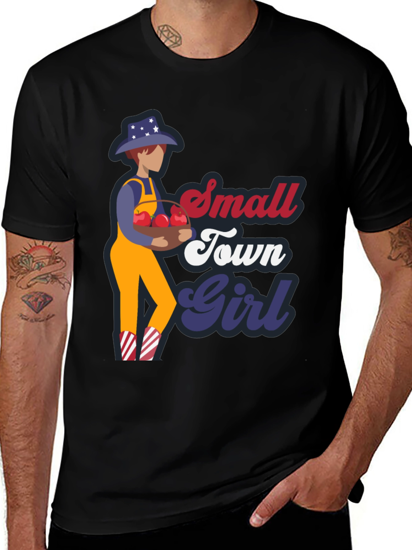 Variant 14 of Small Town Girl Graphic T-Shirt