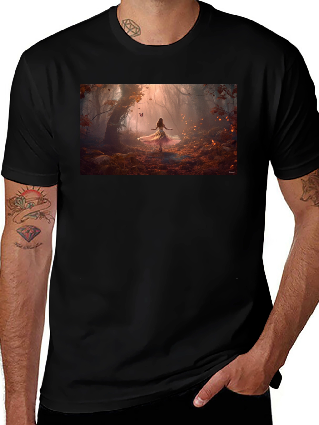 Variant 20 of Enchanted Forest T-Shirt
