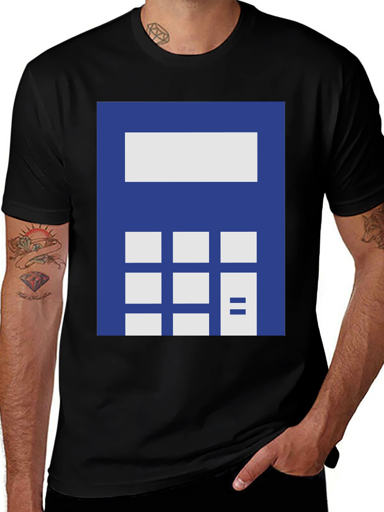 Variant 9 of Calculator Graphic Tee - Math Lover T-Shirt