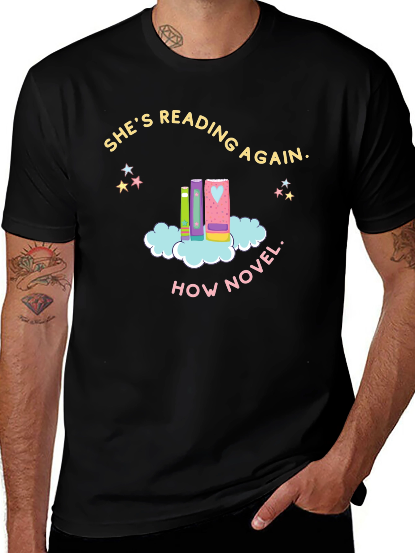 Variant 8 of She's Reading Again T-Shirt