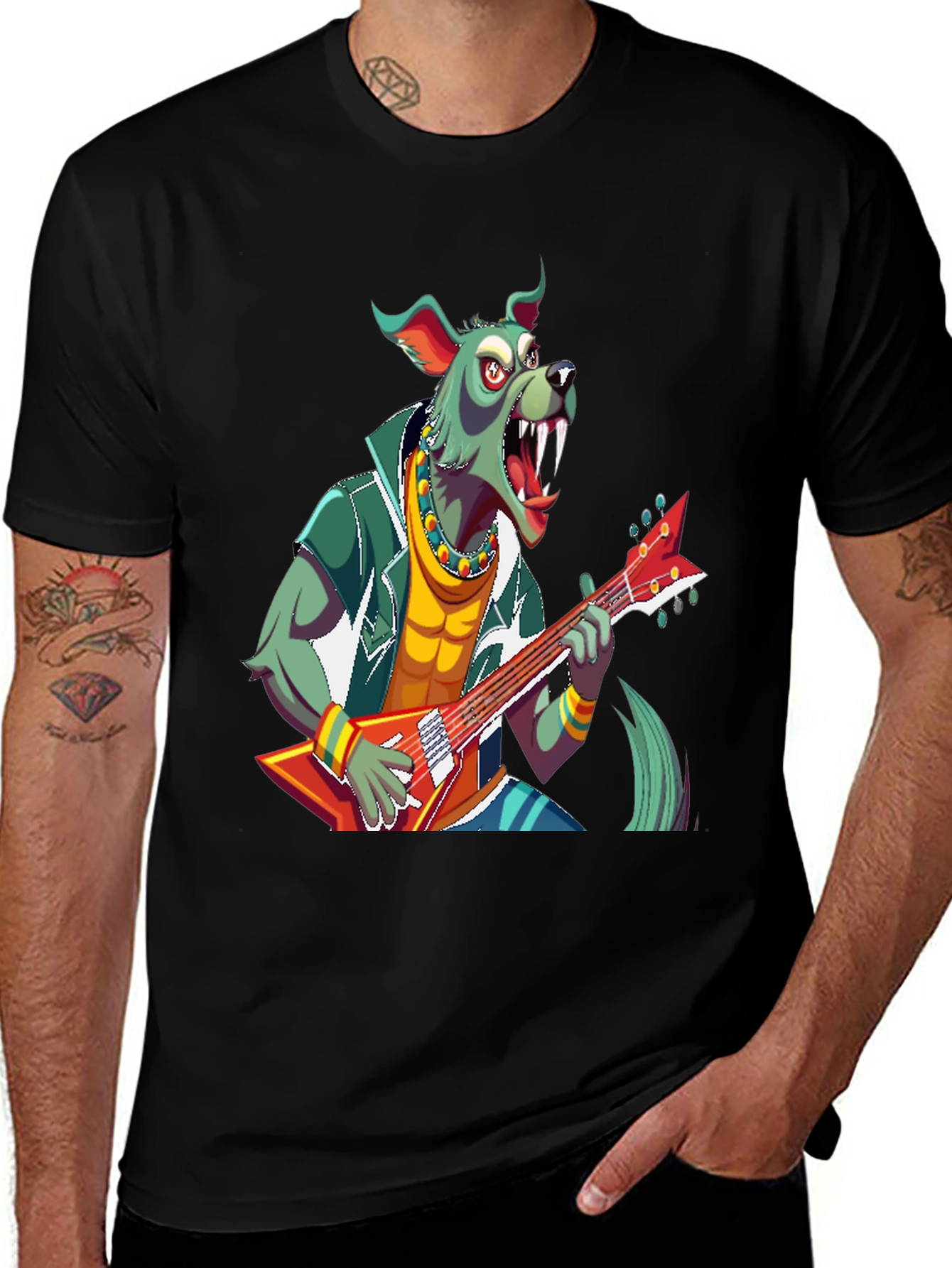 Variant 15 of Rockstar Werewolf T-Shirt