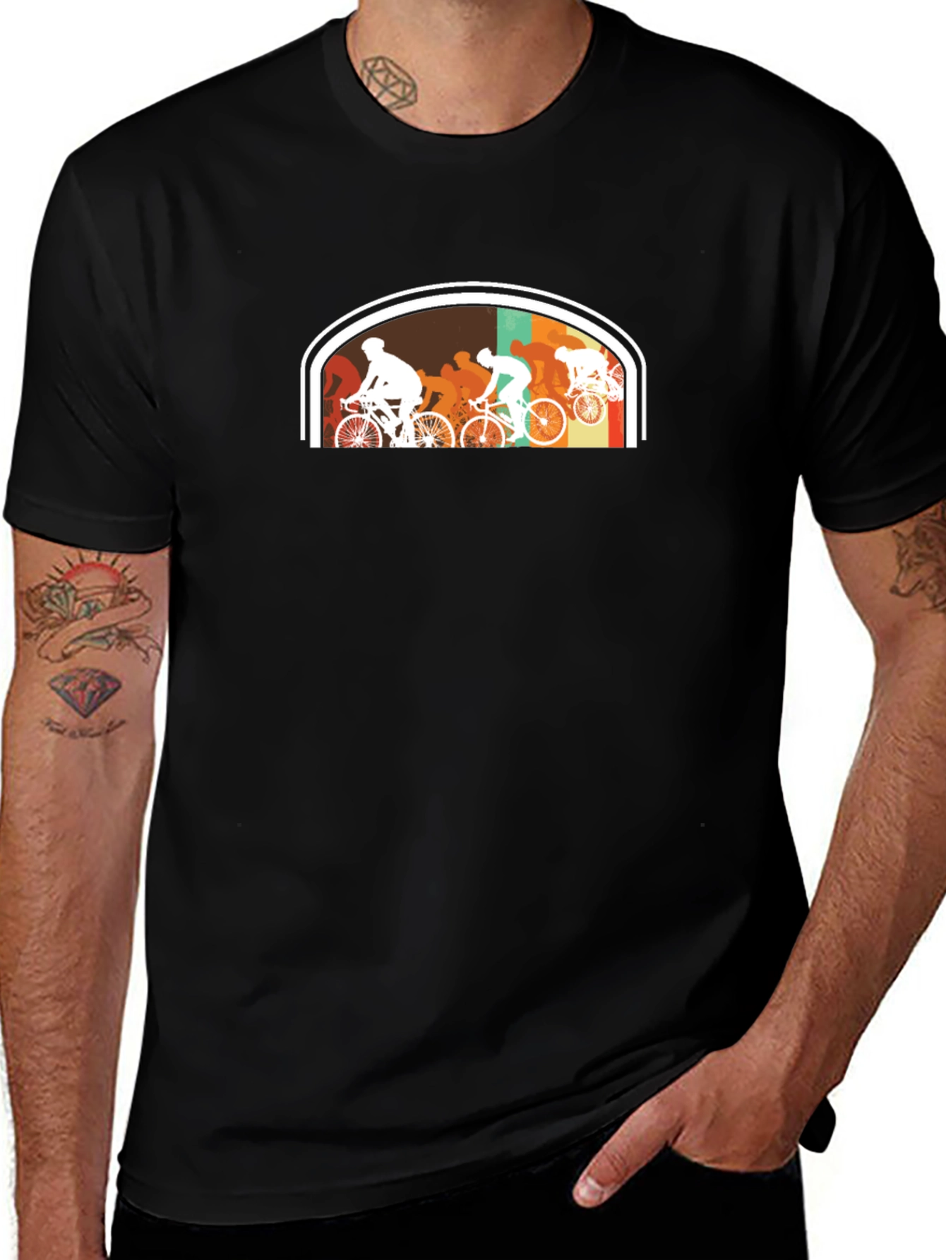 Variant 24 of Retro Cycling T-Shirt