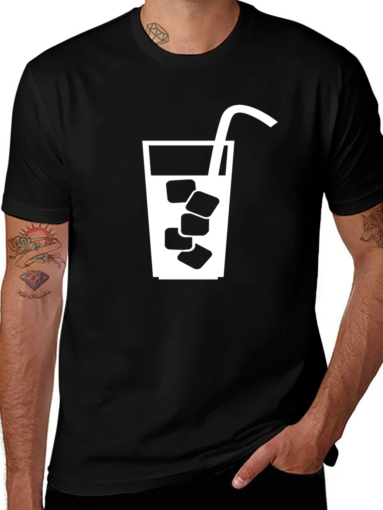 Variant 4 of Cool Drink T-Shirt - Refreshing Style
