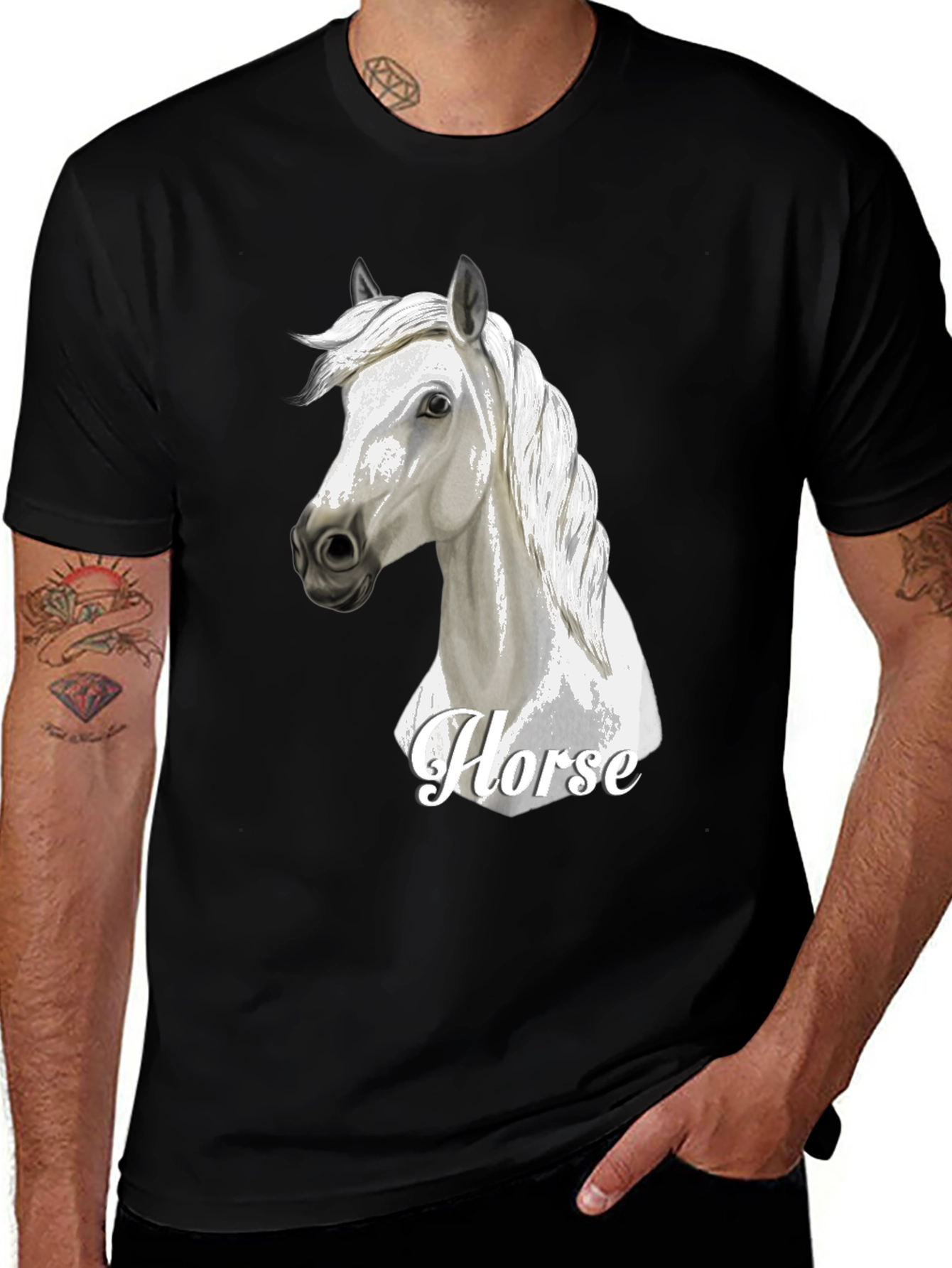 Variant 24 of Horse Graphic T-Shirt