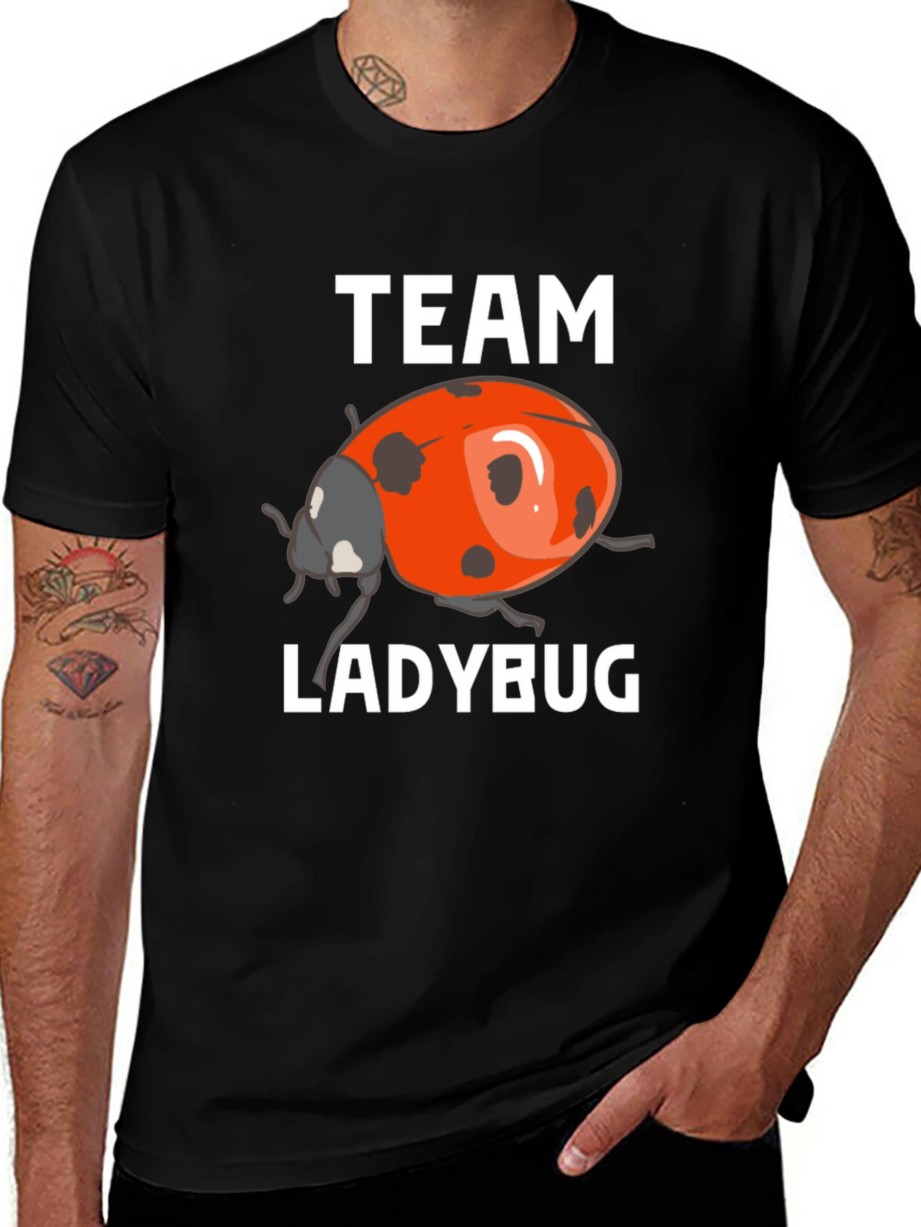 Variant 10 of Team Ladybug Graphic Tee