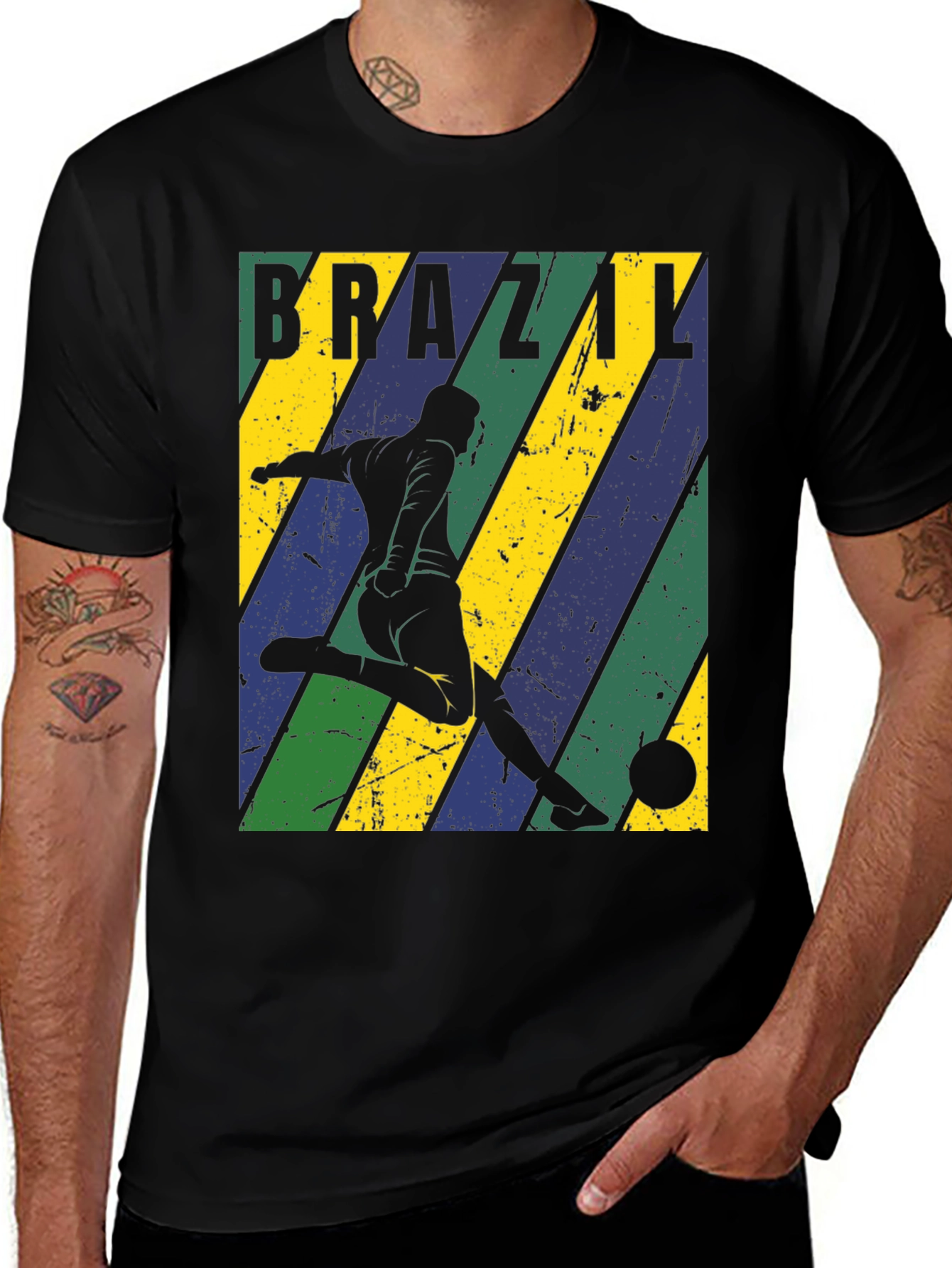 Variant 25 of Brazil Soccer T-Shirt