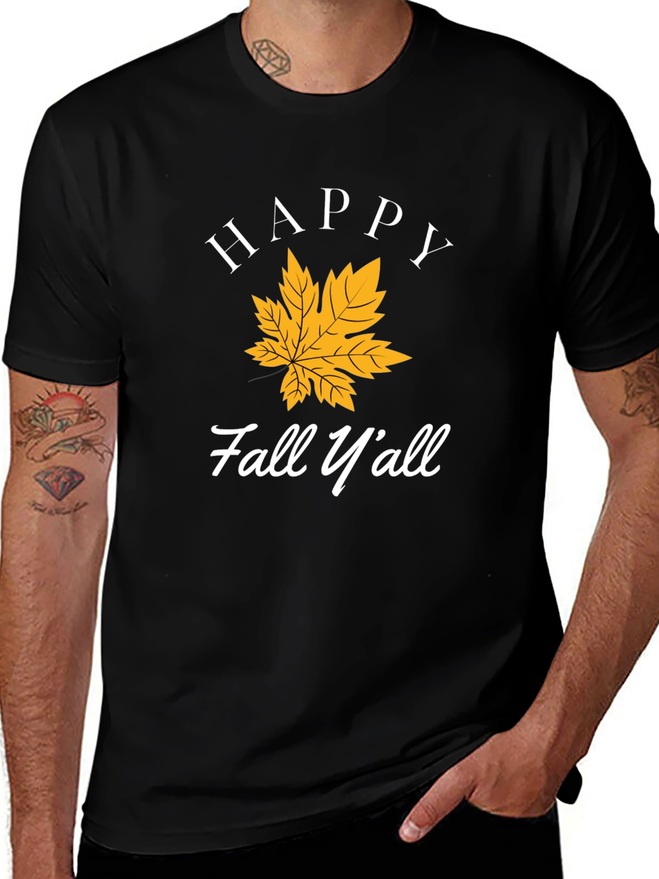 Happy Fall Y'all Graphic Tee