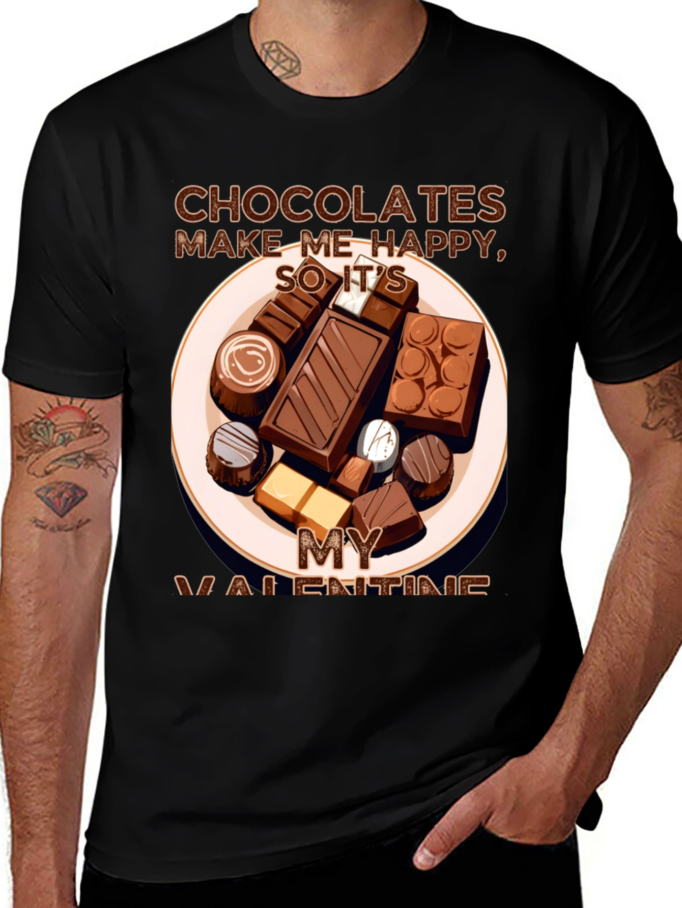 Variant 25 of Chocolate Valentine T-Shirt