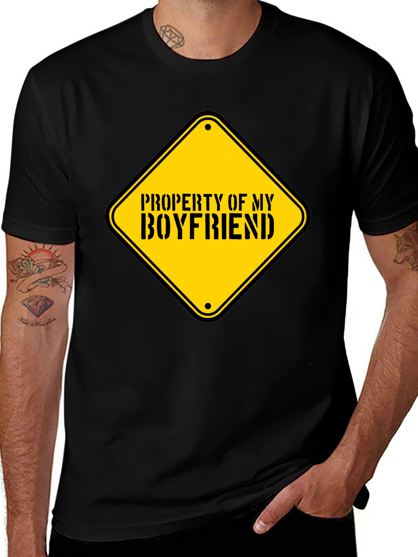 Variant 7 of Property of My Boyfriend Graphic Tee
